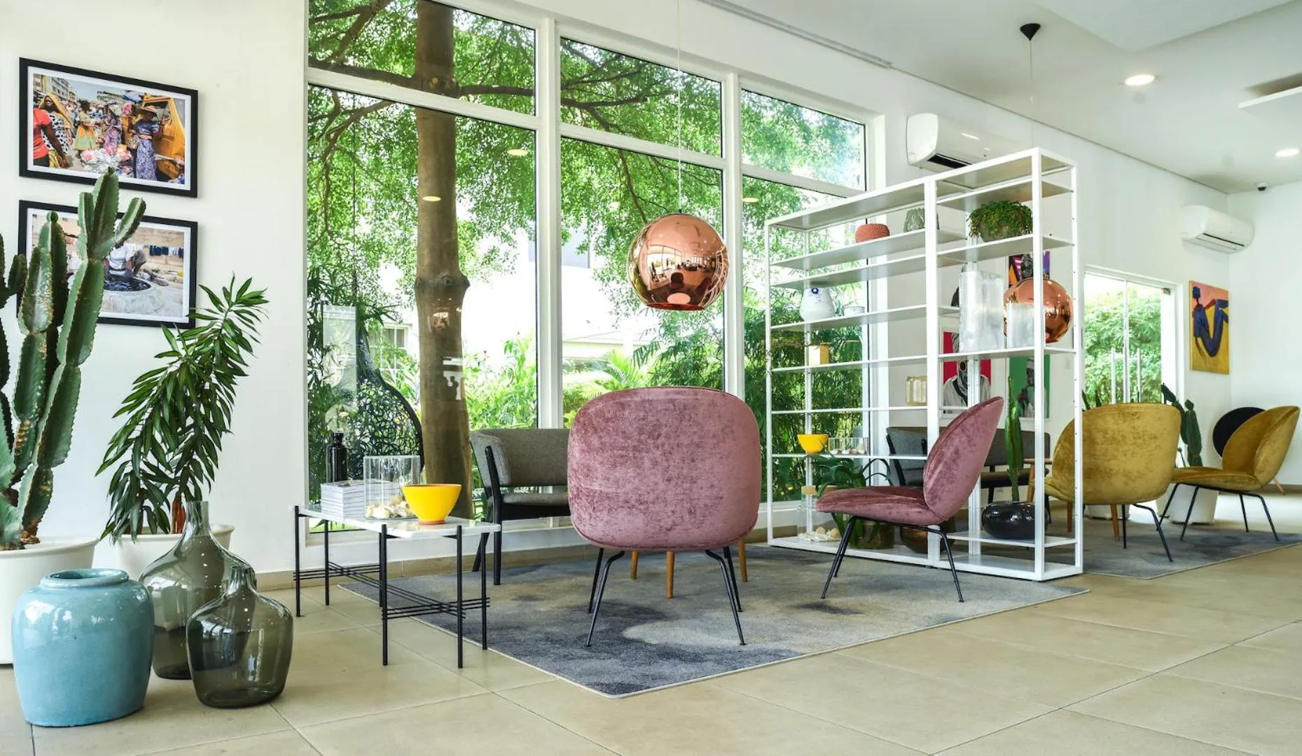 Garden in Nordic Hotel Abuja