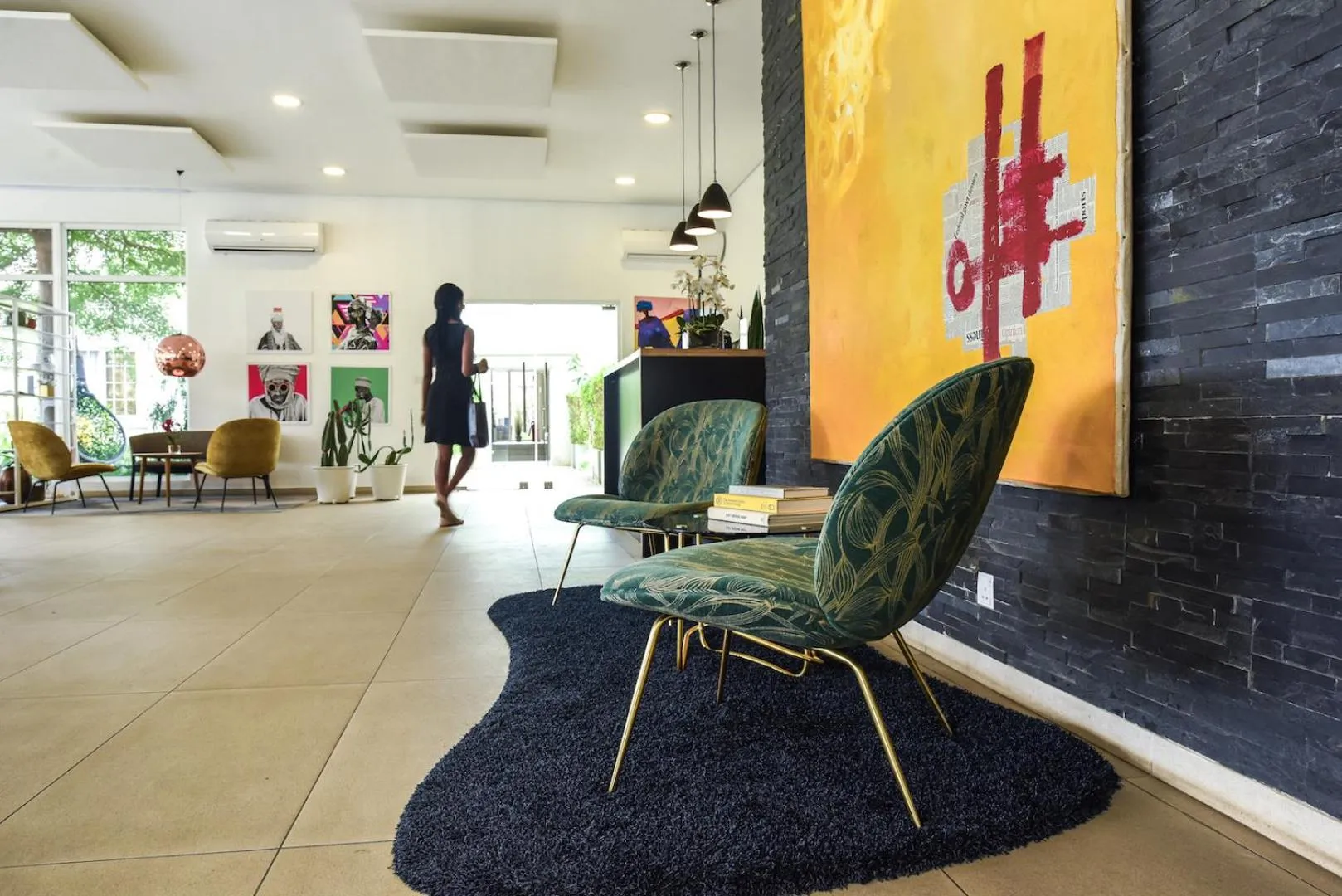 Lobby or reception in Nordic Hotel Abuja