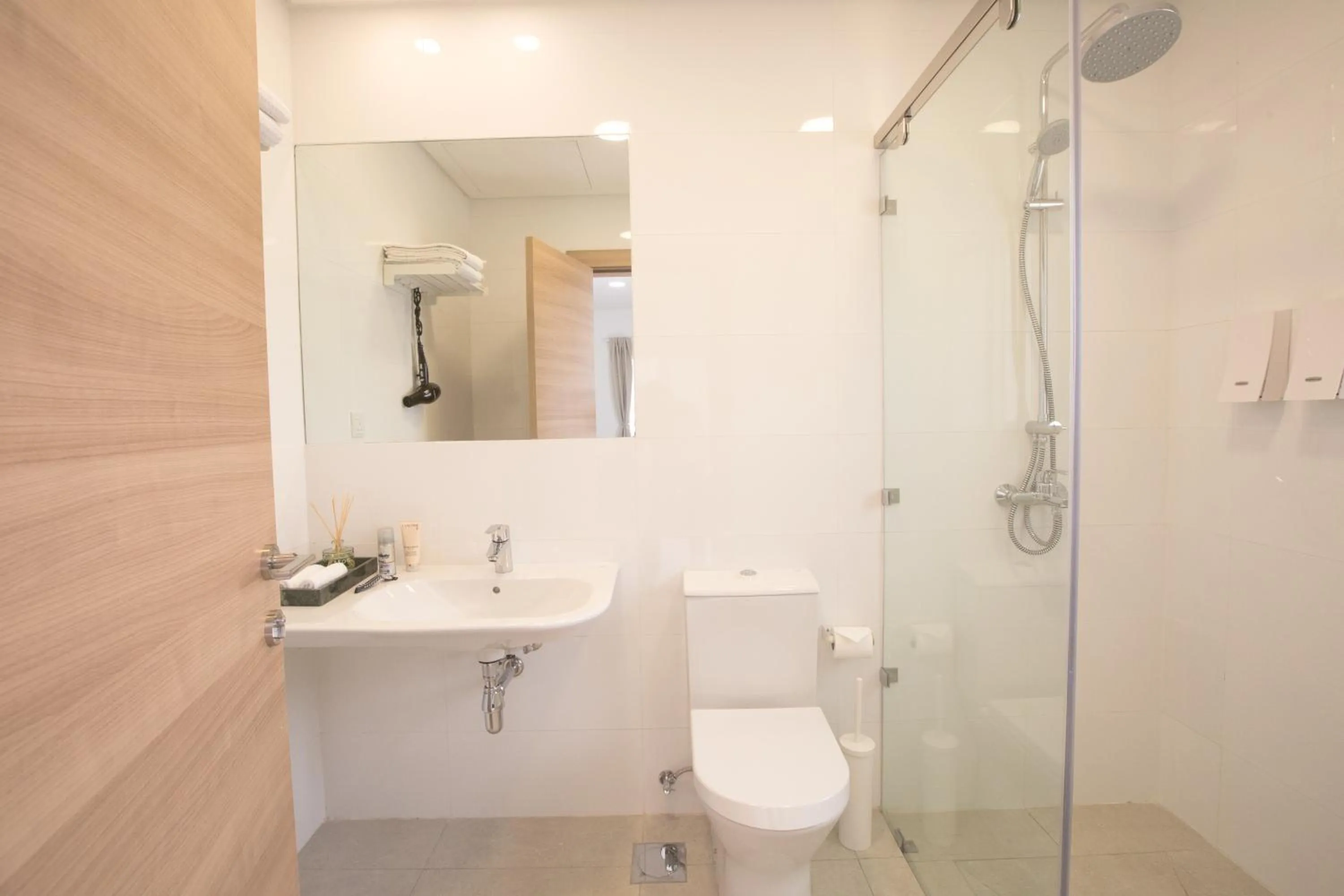 Shower in Nordic Hotel Abuja