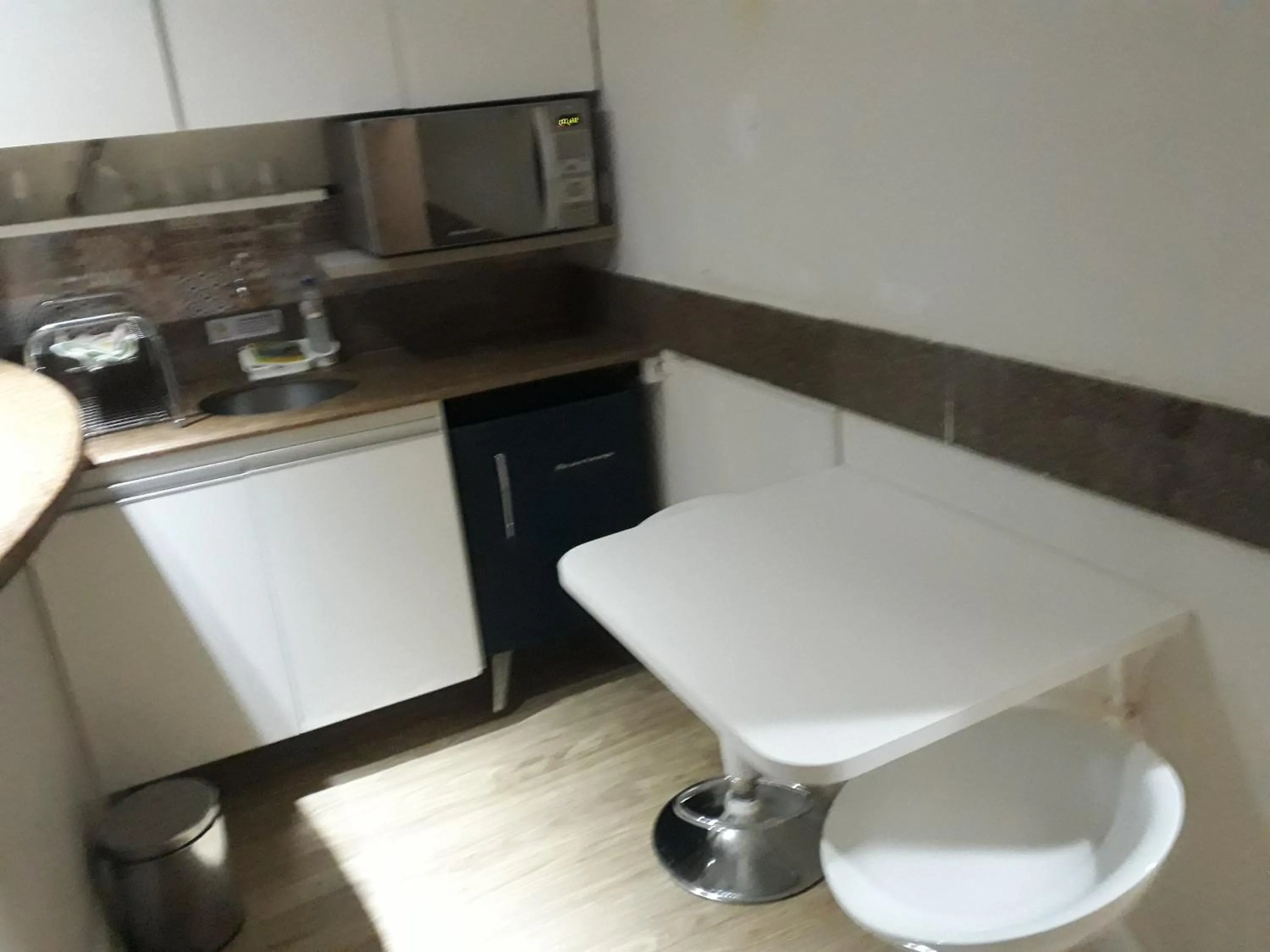 Kitchen or kitchenette in Victory Apart&Hotel