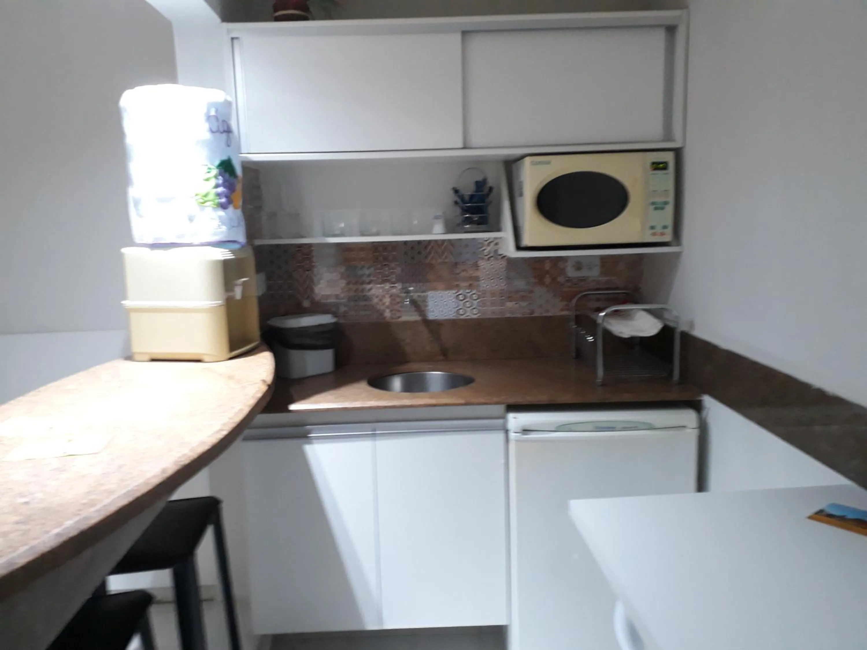 Kitchen or kitchenette in Victory Apart&Hotel