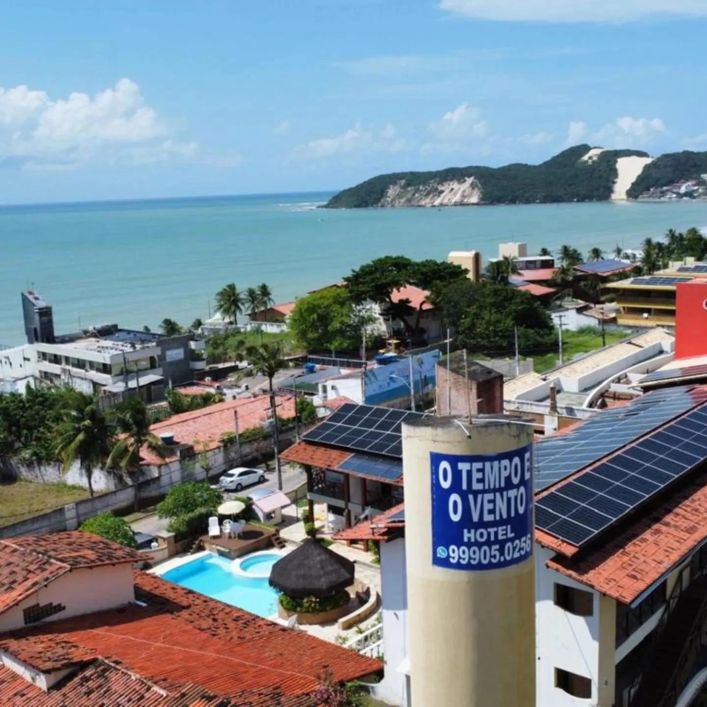 Bird's eye view in O Tempo e o Vento