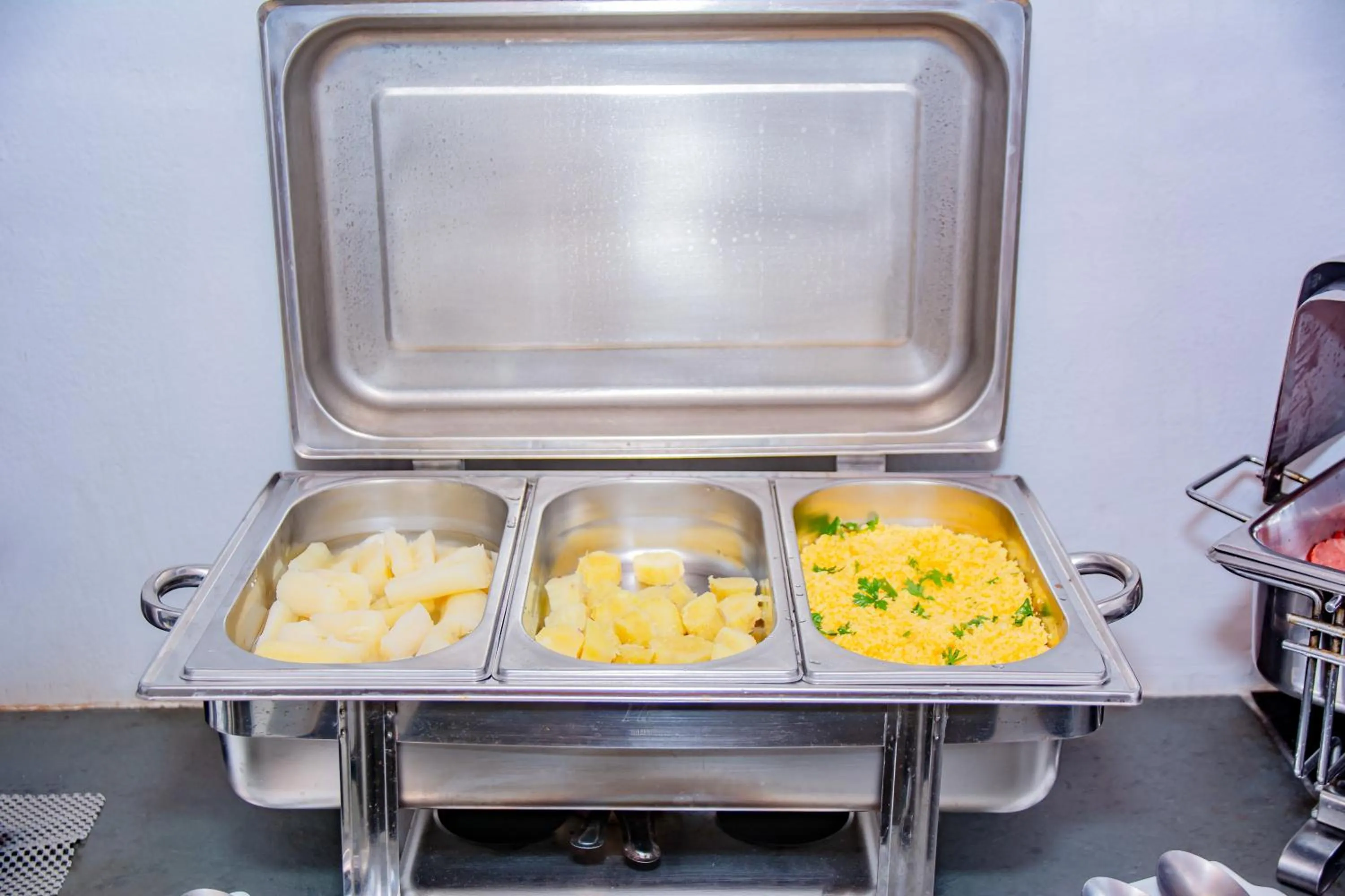 Buffet breakfast in O Tempo e o Vento