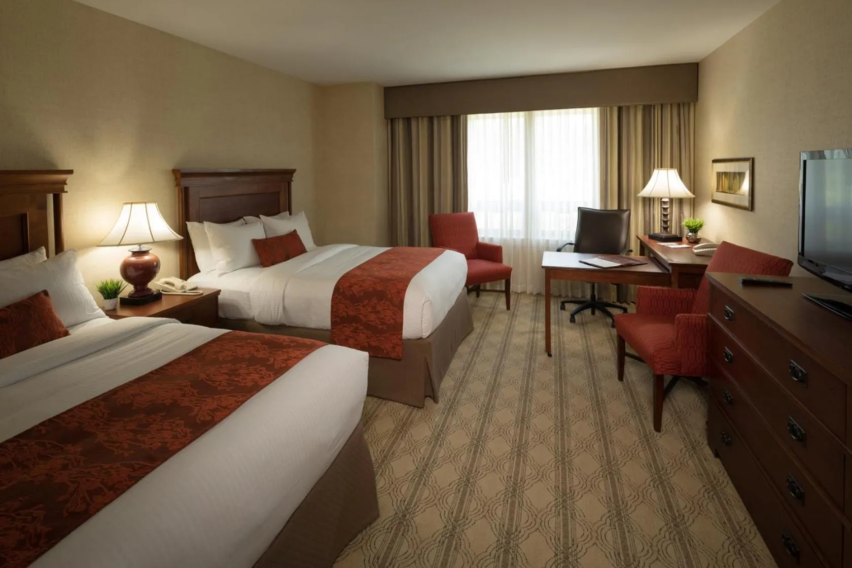 Bed in The Inn at Virginia Tech - On Campus