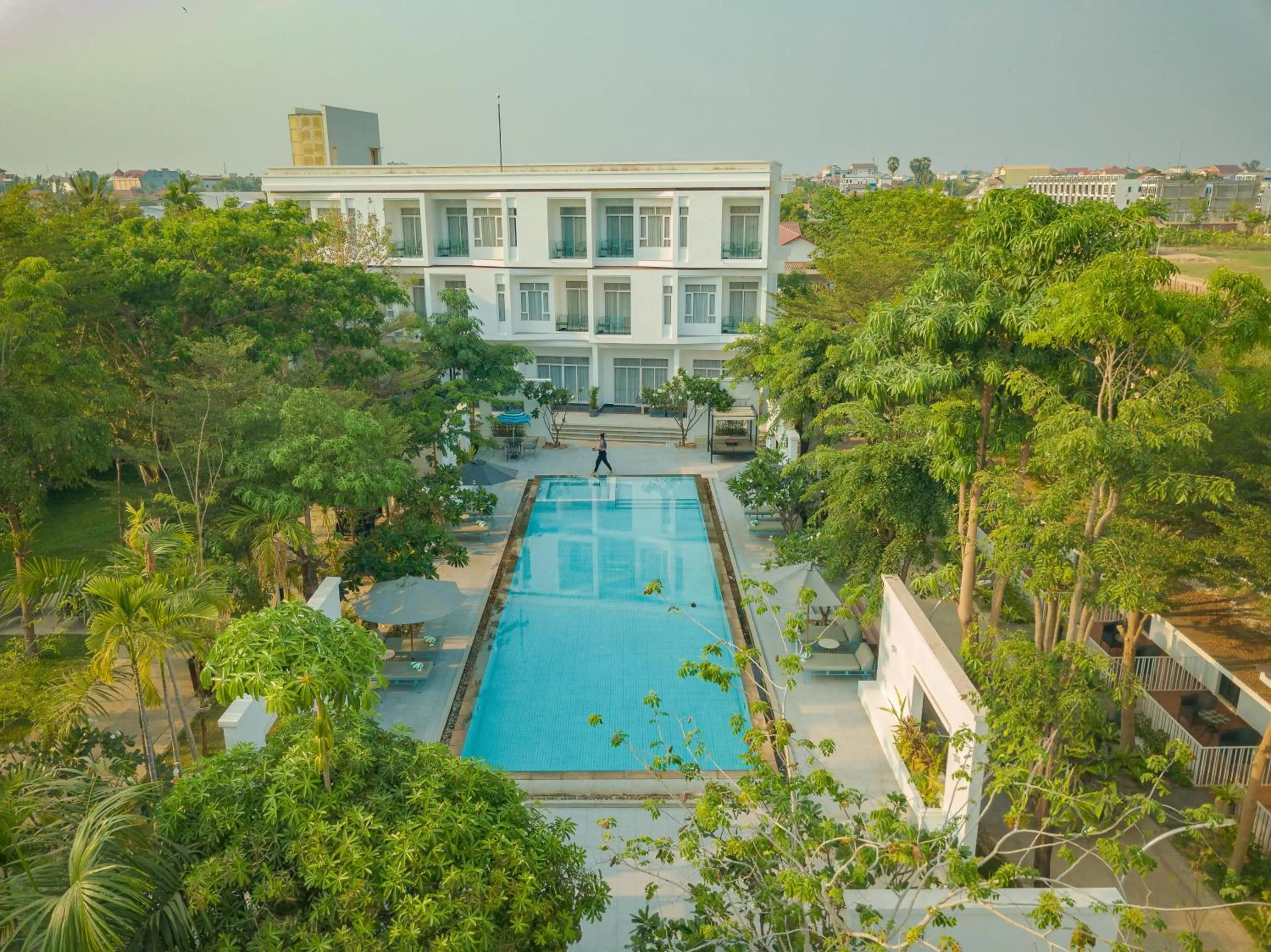 Swimming pool in Elysium Suite