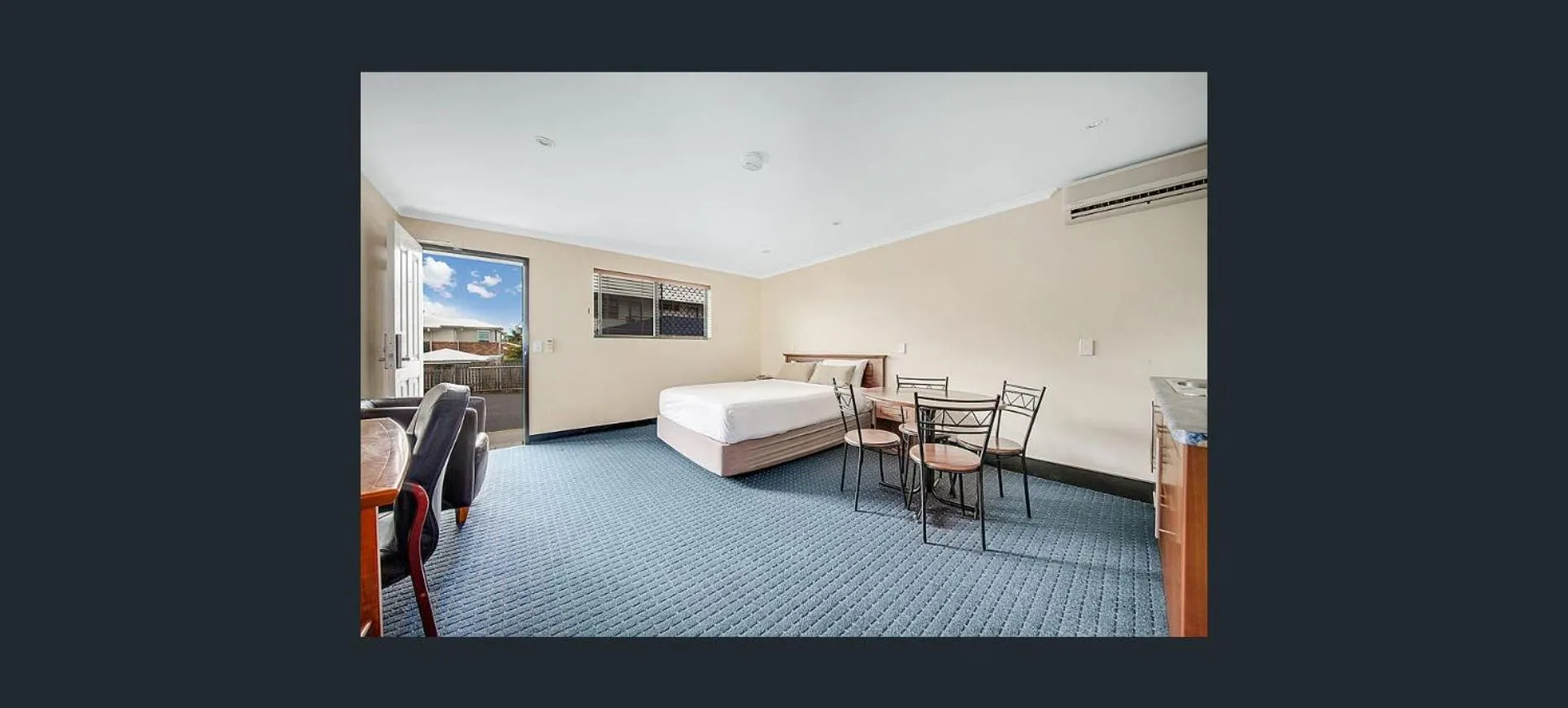 Bed in Gladstone Capricorn Apartments