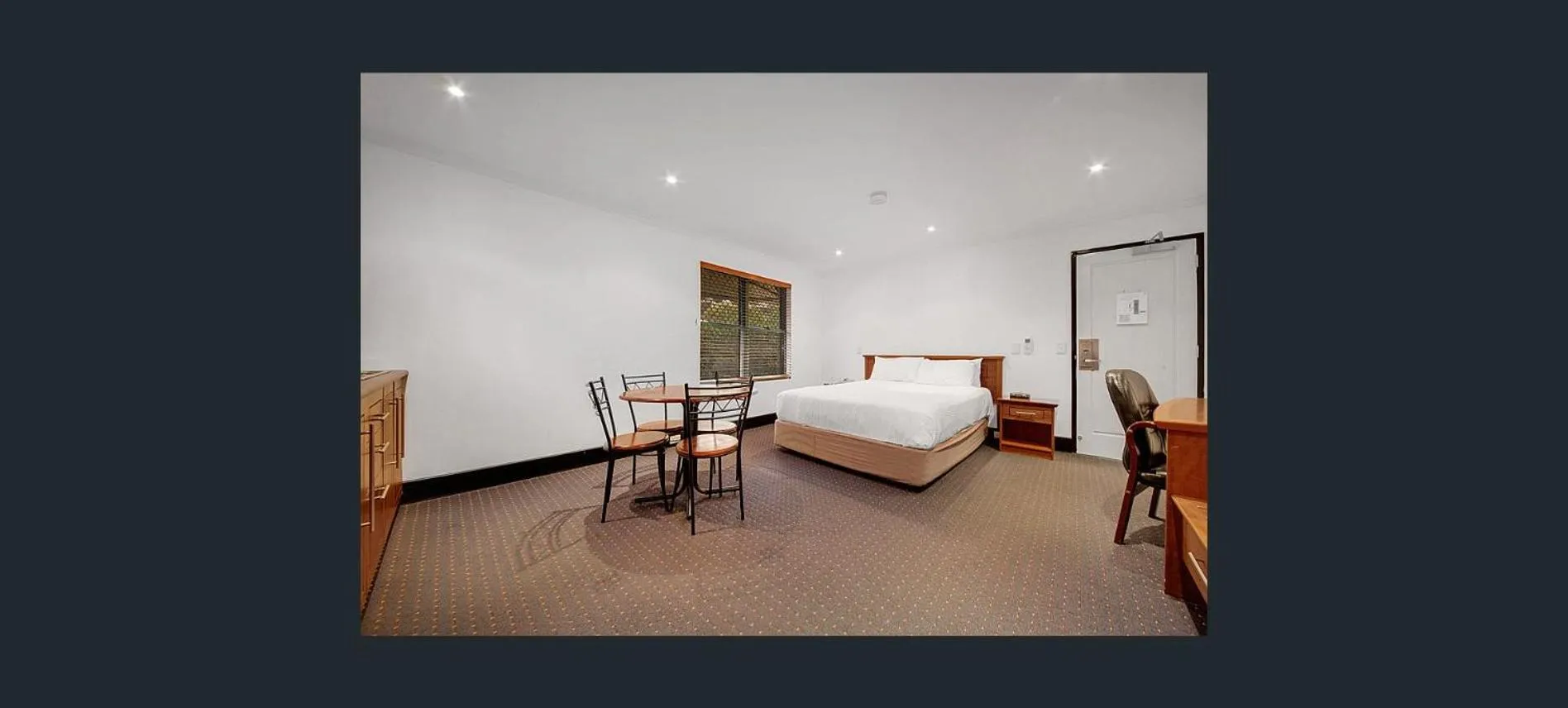 Bed in Gladstone Capricorn Apartments