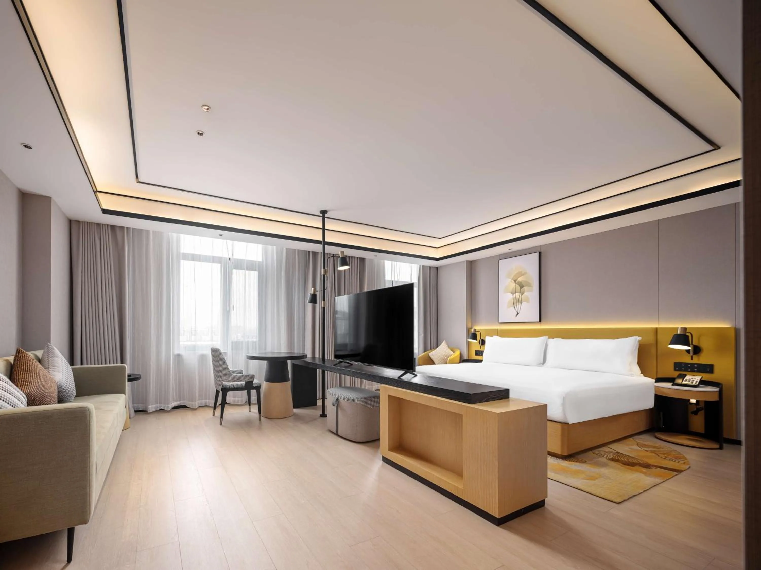 Photo of the whole room, Bed in Hilton Garden Inn Beijing Temple Of Heaven East Gate Station l Free Laundry Facility