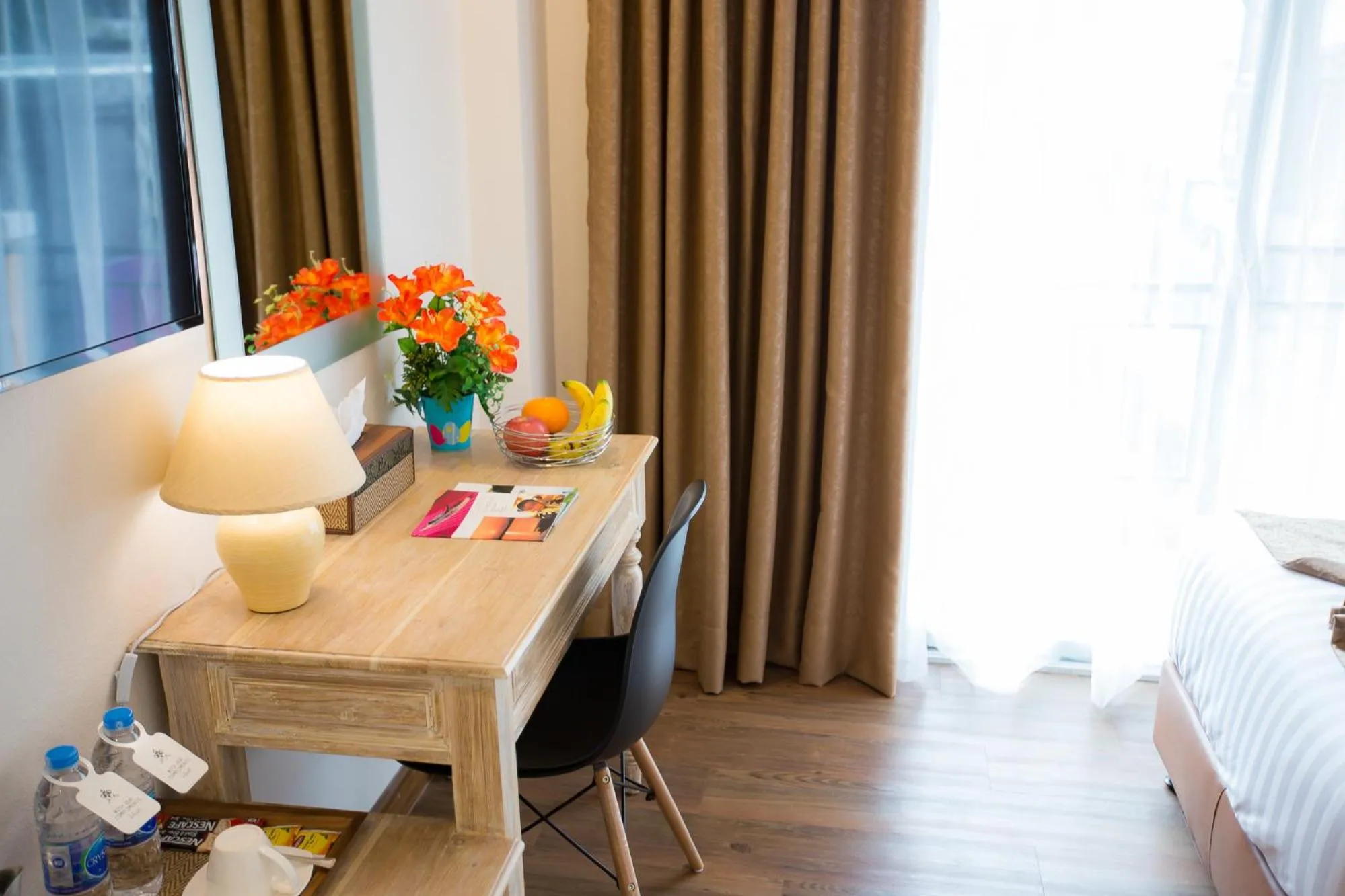 Seating area in Hi Chiangrai Hotel