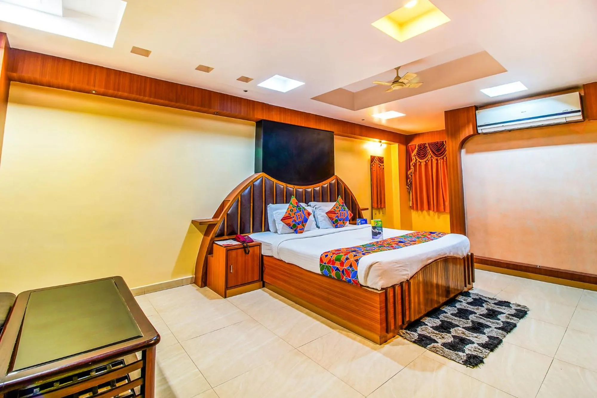 Bed in FabHotel Palash Residency Ranchi Railway Station