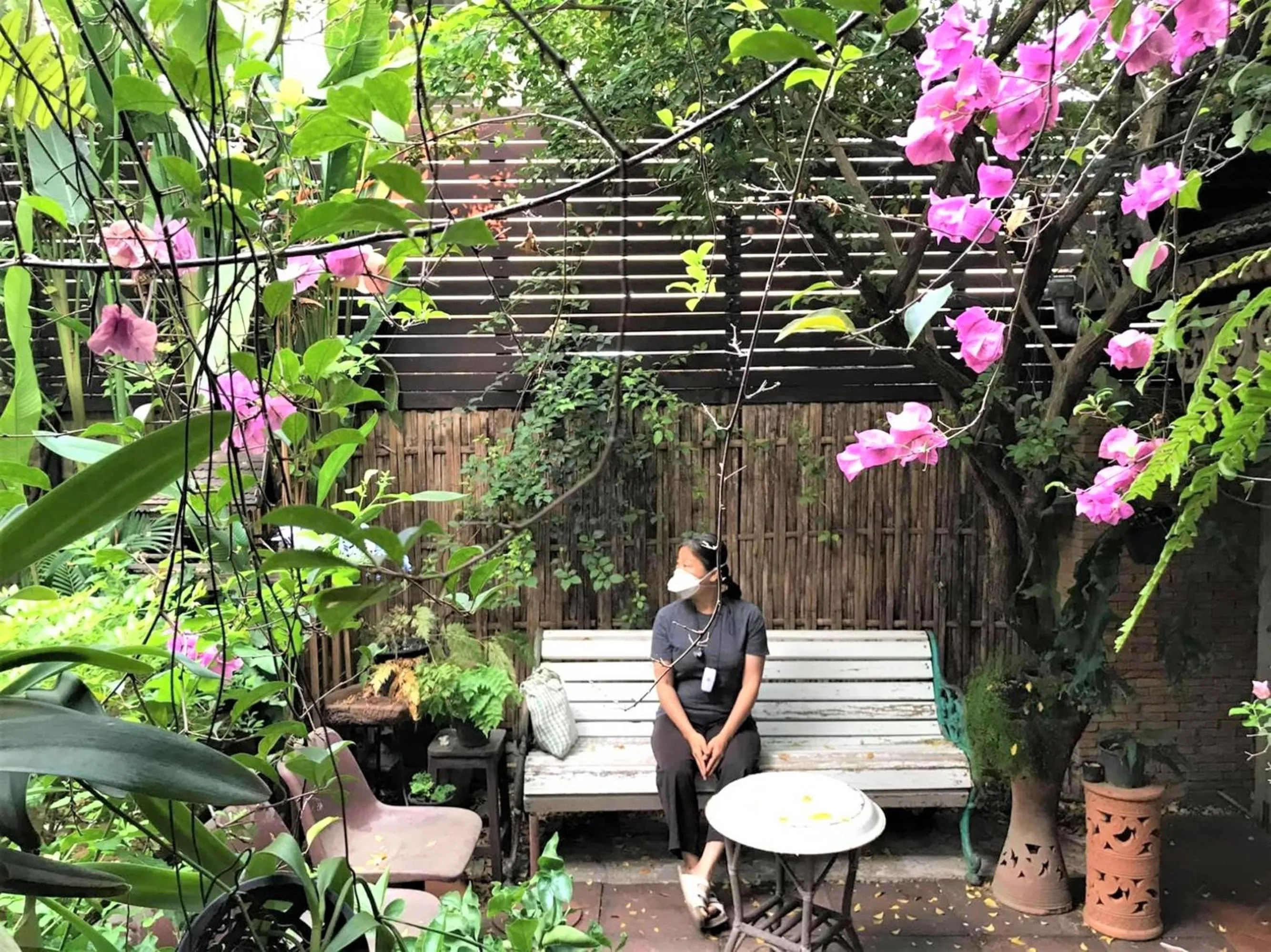 Patio in Tiptopthai House