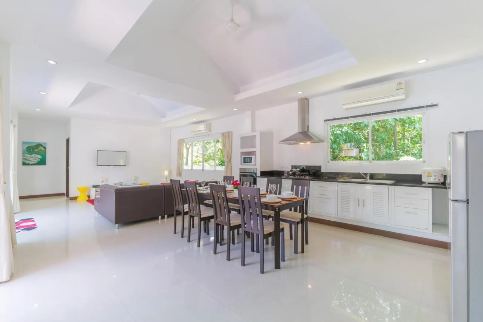 TV and multimedia in Chalong - 4 Bedroom Private Pool Villa - Phuket