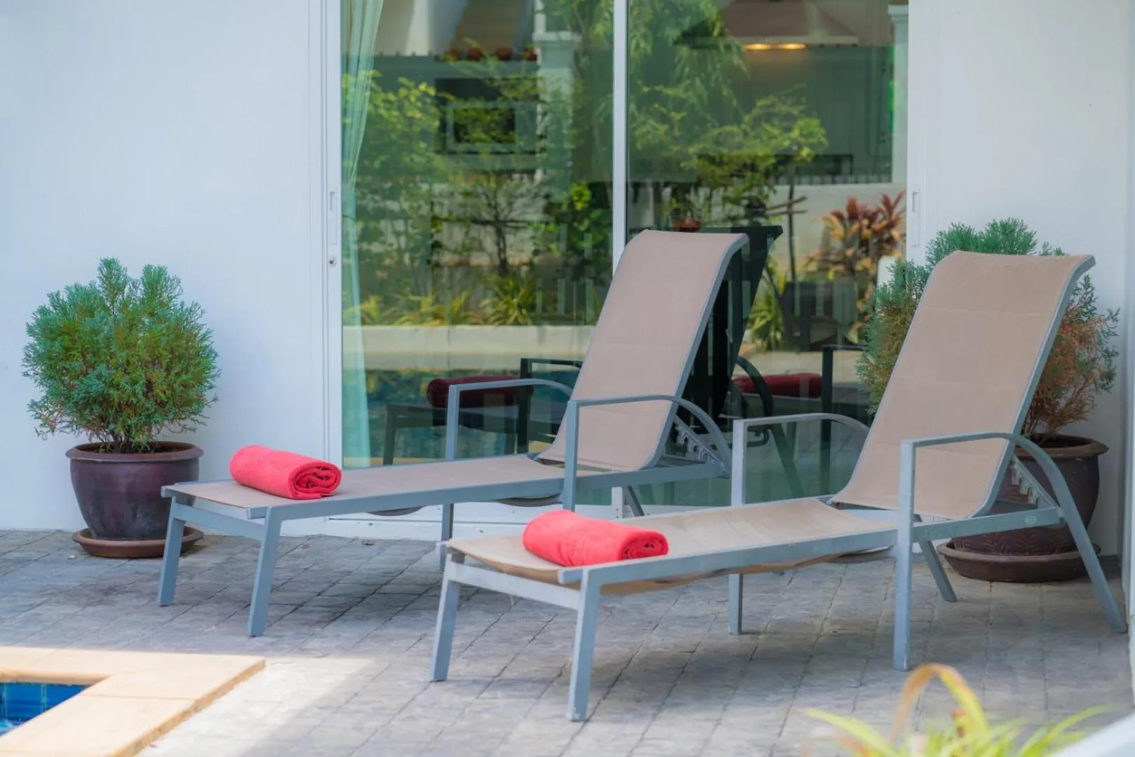 Balcony/Terrace in Chalong - 4 Bedroom Private Pool Villa - Phuket