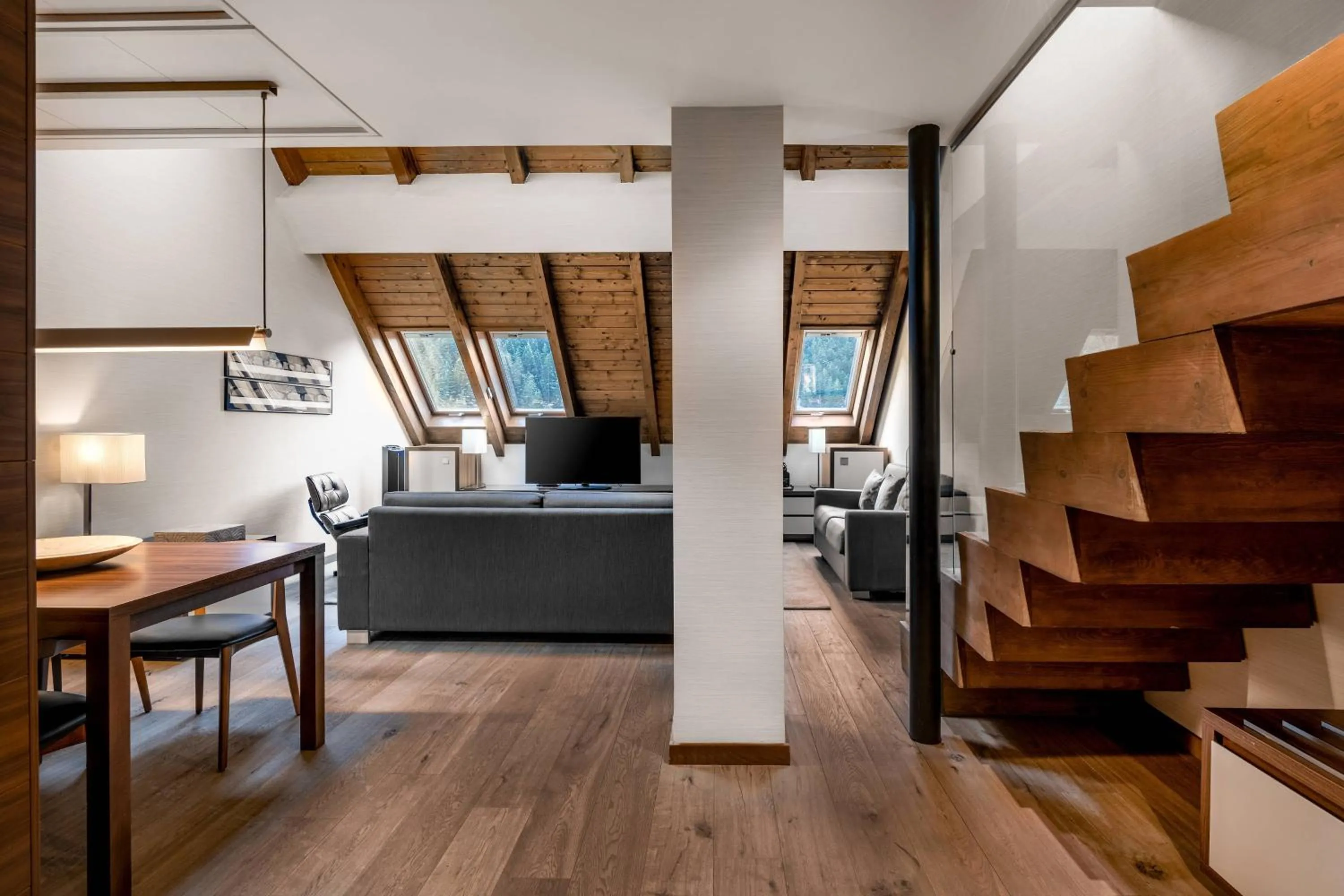 Living room in Hotel AC Baqueira Ski Resort, Autograph Collection