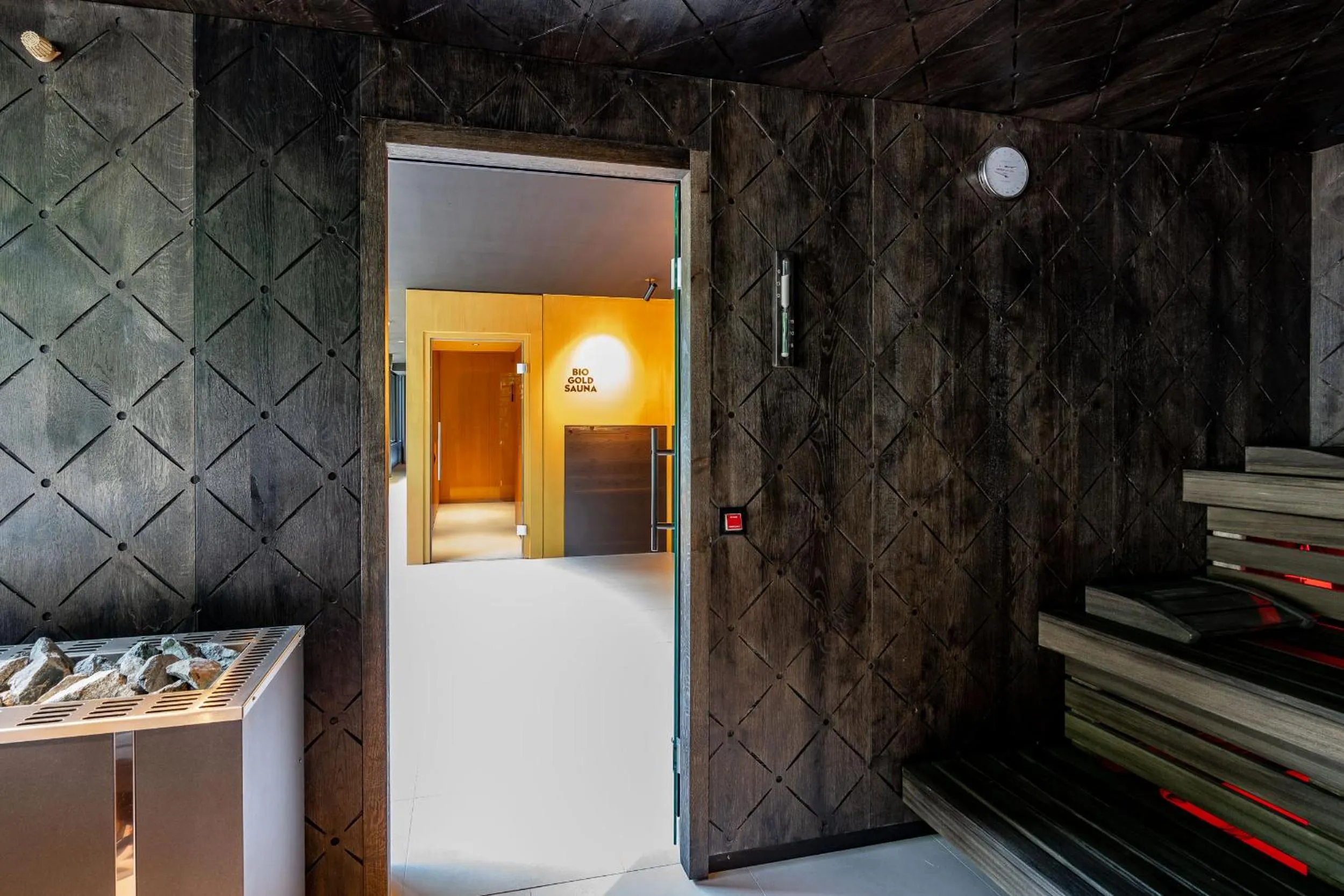 Sauna in Prinz Rudolf Smart Hotel