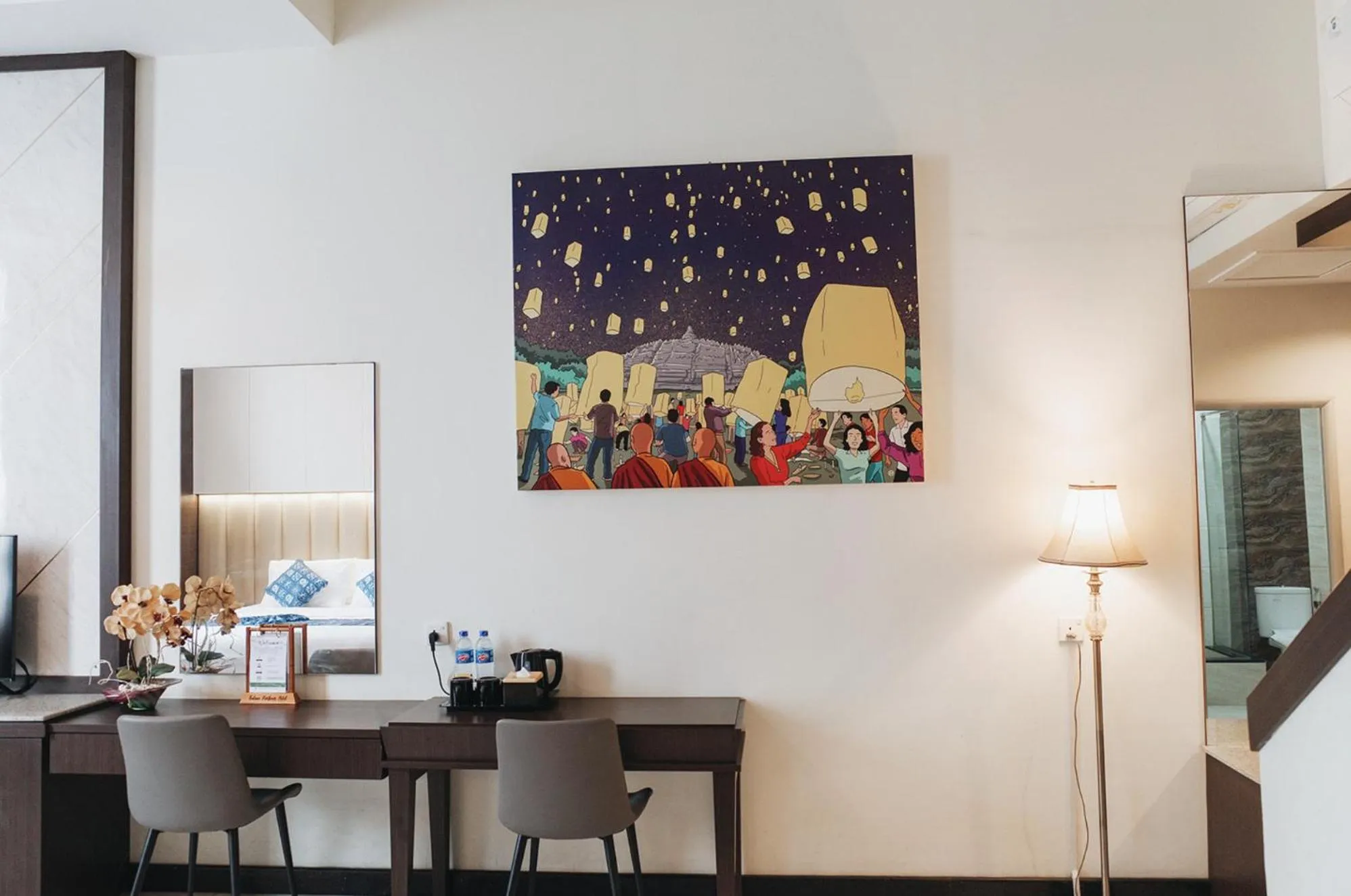 Decorative detail in Batam Harbour Boutique Hotel & Spa