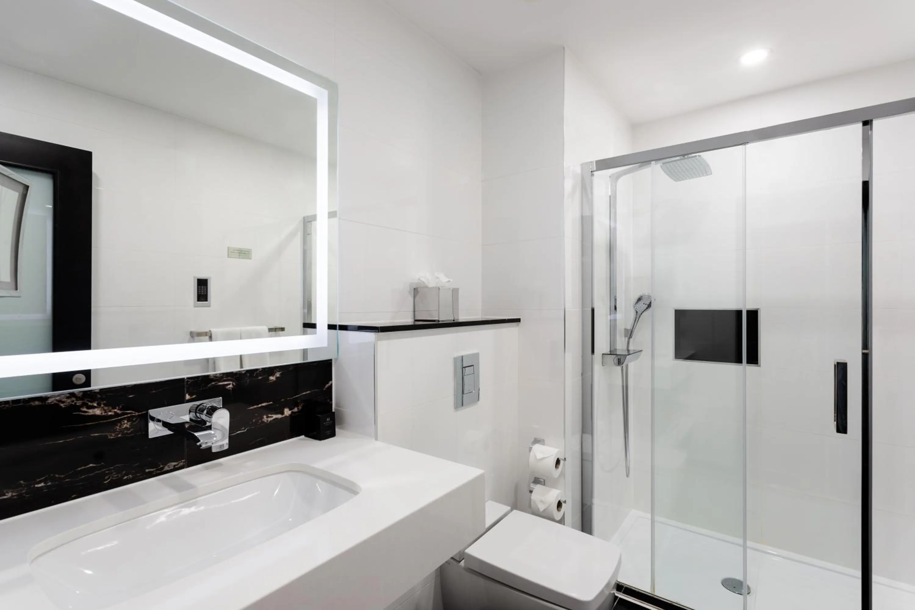 Shower in Montcalm Royal London House, London City