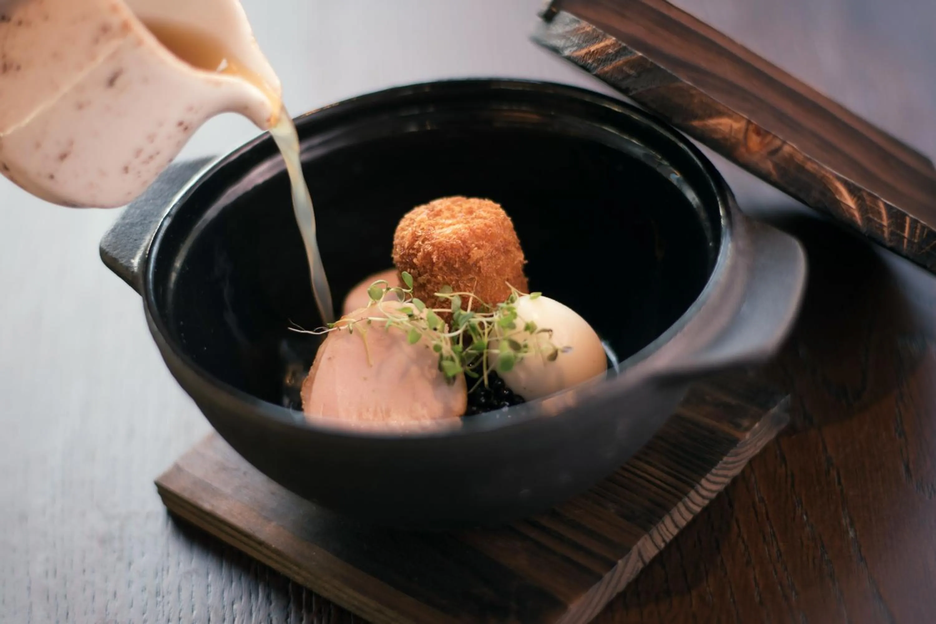 Food close-up in Montcalm Royal London House, London City