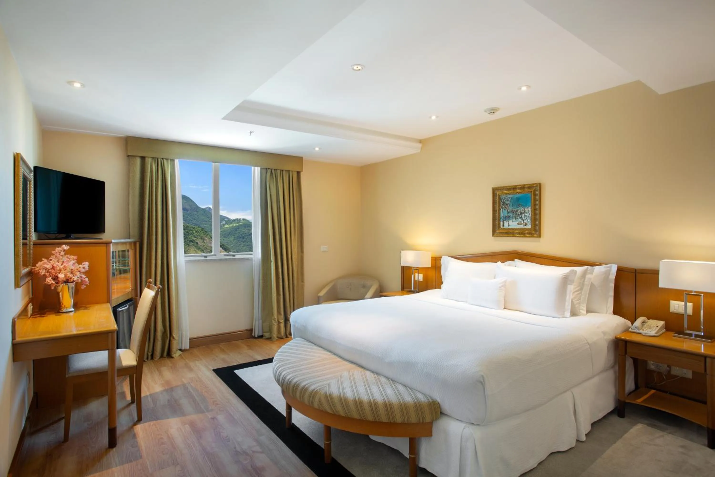 Bed in Windsor Barra Hotel