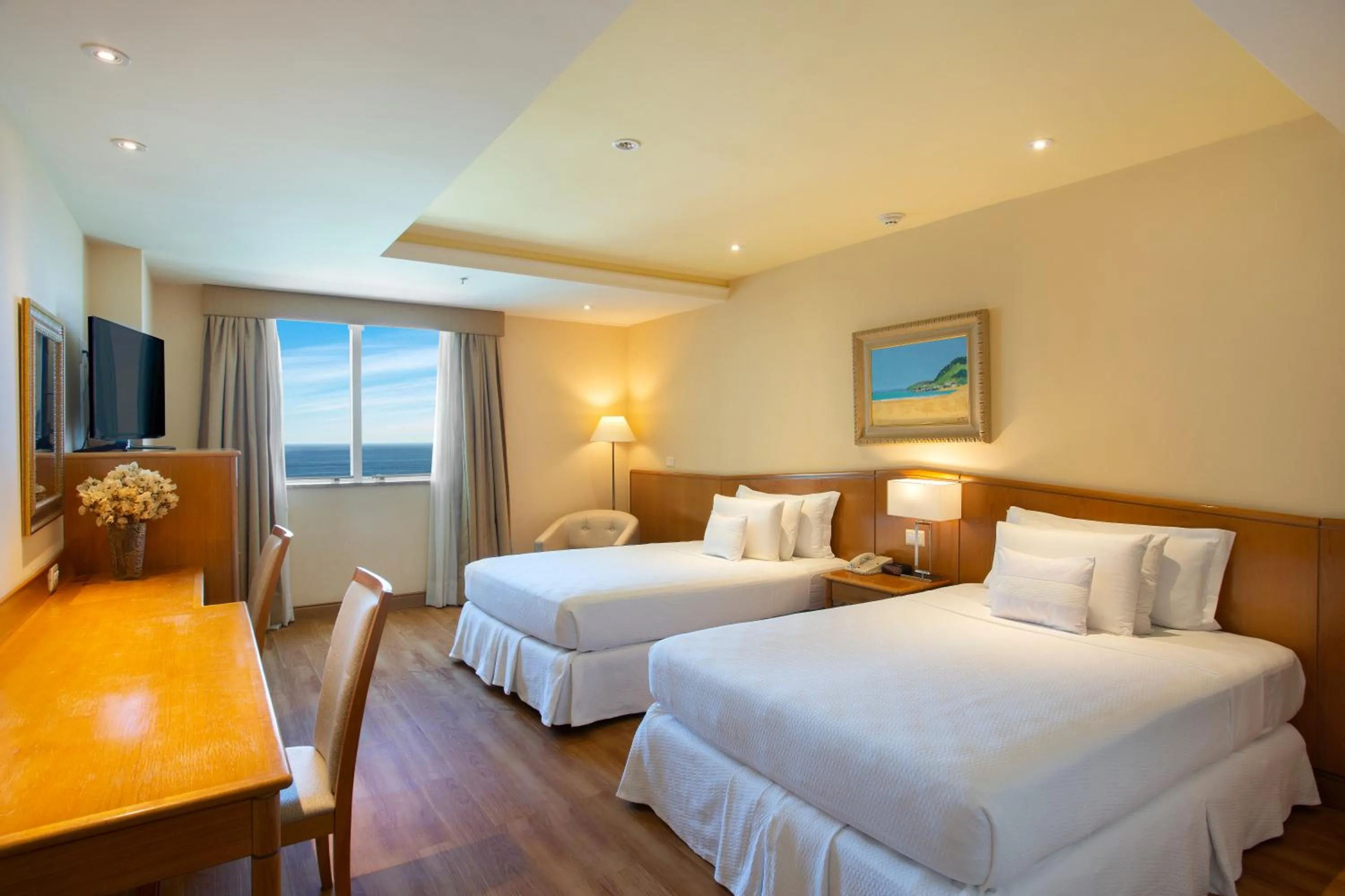 Bed in Windsor Barra Hotel