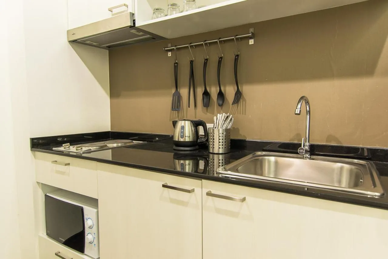Kitchen or kitchenette in The Title Comfort Condotel