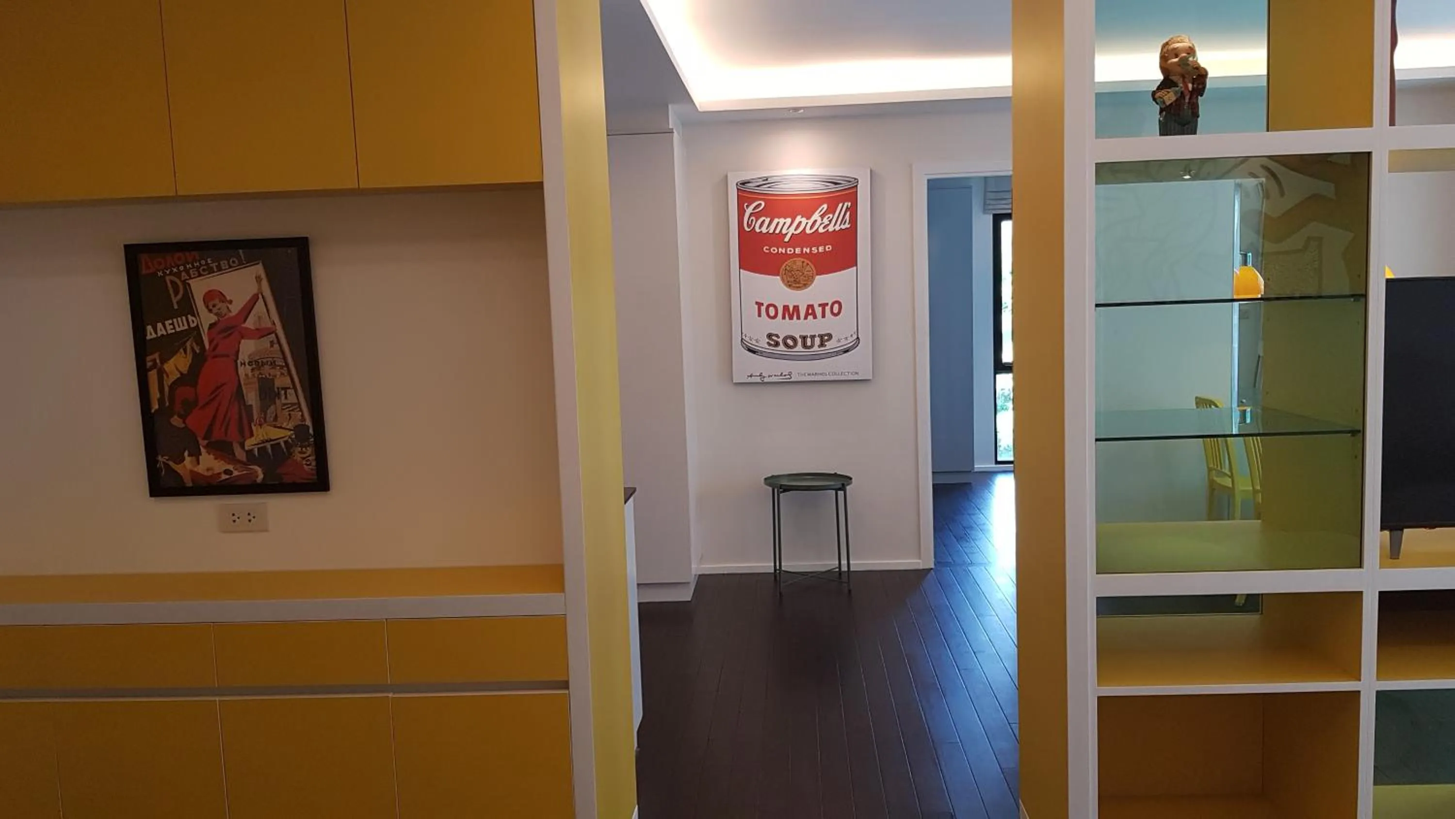 Living room in The Title Comfort Condotel