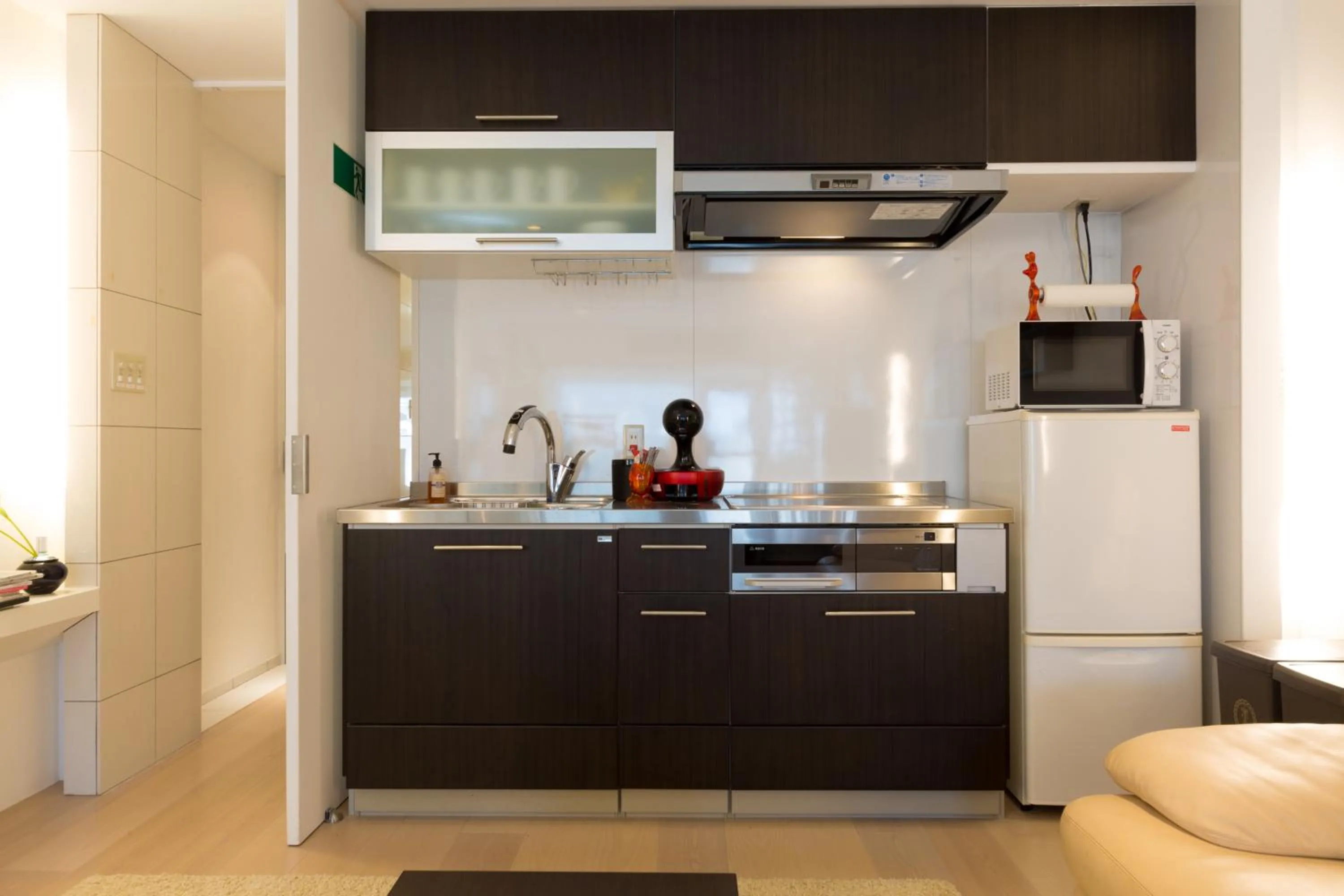 Kitchen or kitchenette in Kyotoya Sakuraan