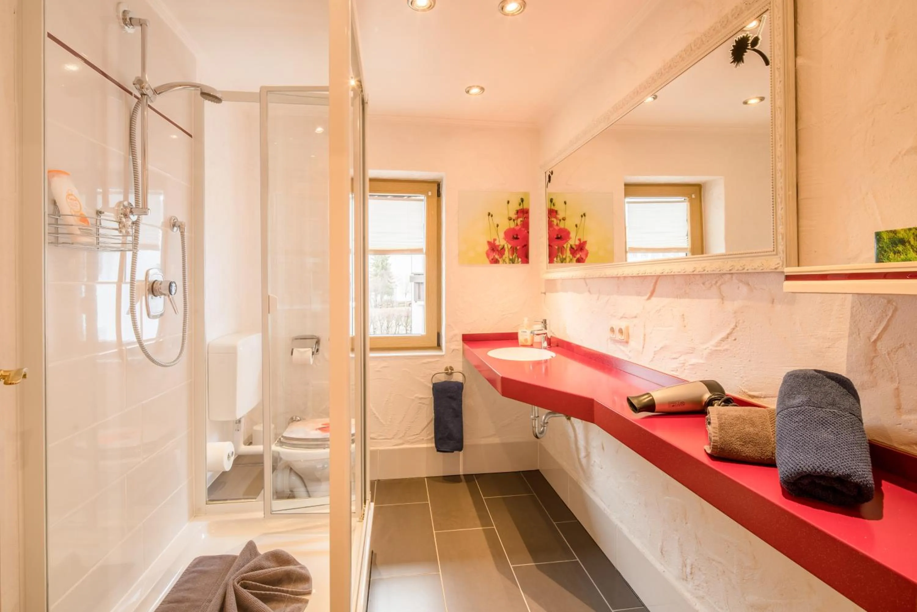 Shower in Ferienhotel Sonnenheim