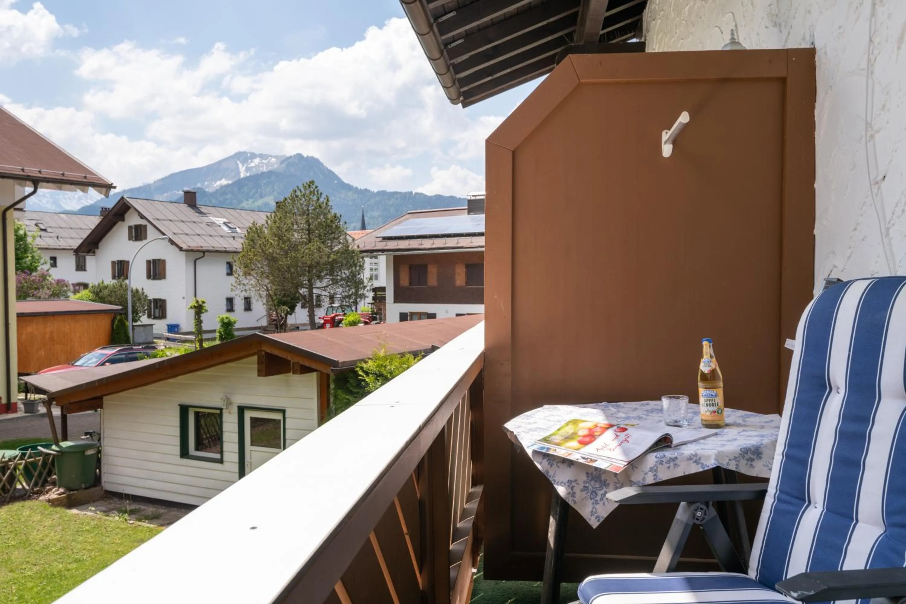 Balcony/Terrace in Ferienhotel Sonnenheim