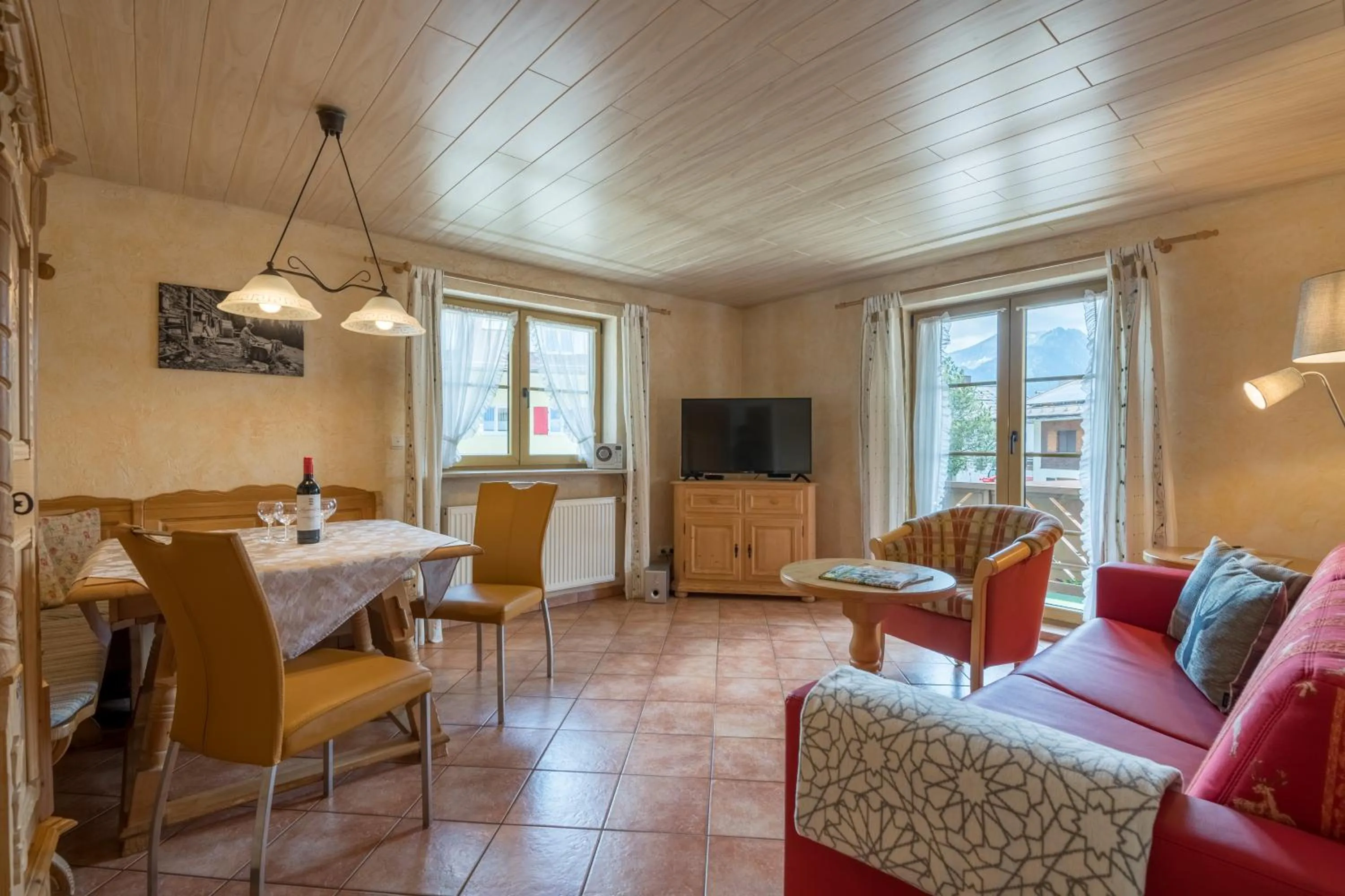 Living room in Ferienhotel Sonnenheim