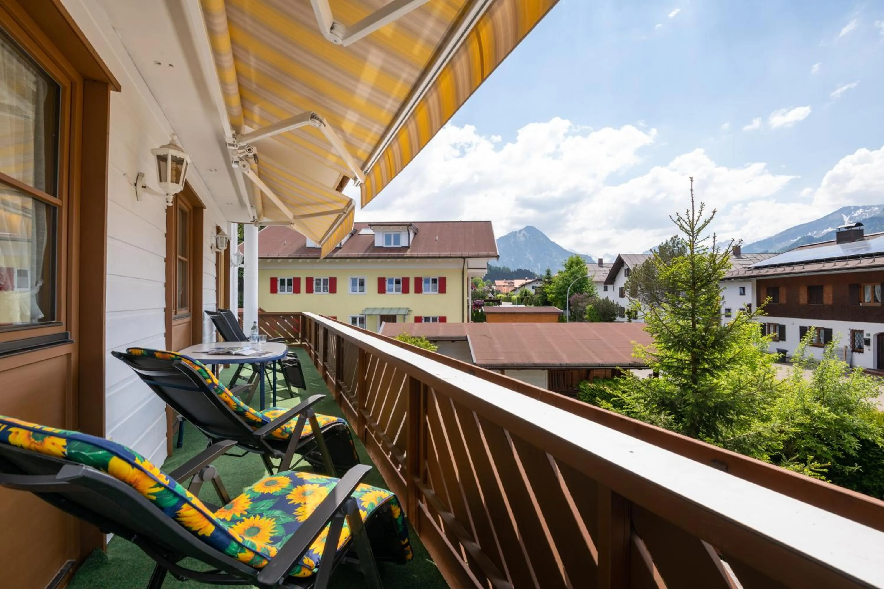 Balcony/Terrace in Ferienhotel Sonnenheim