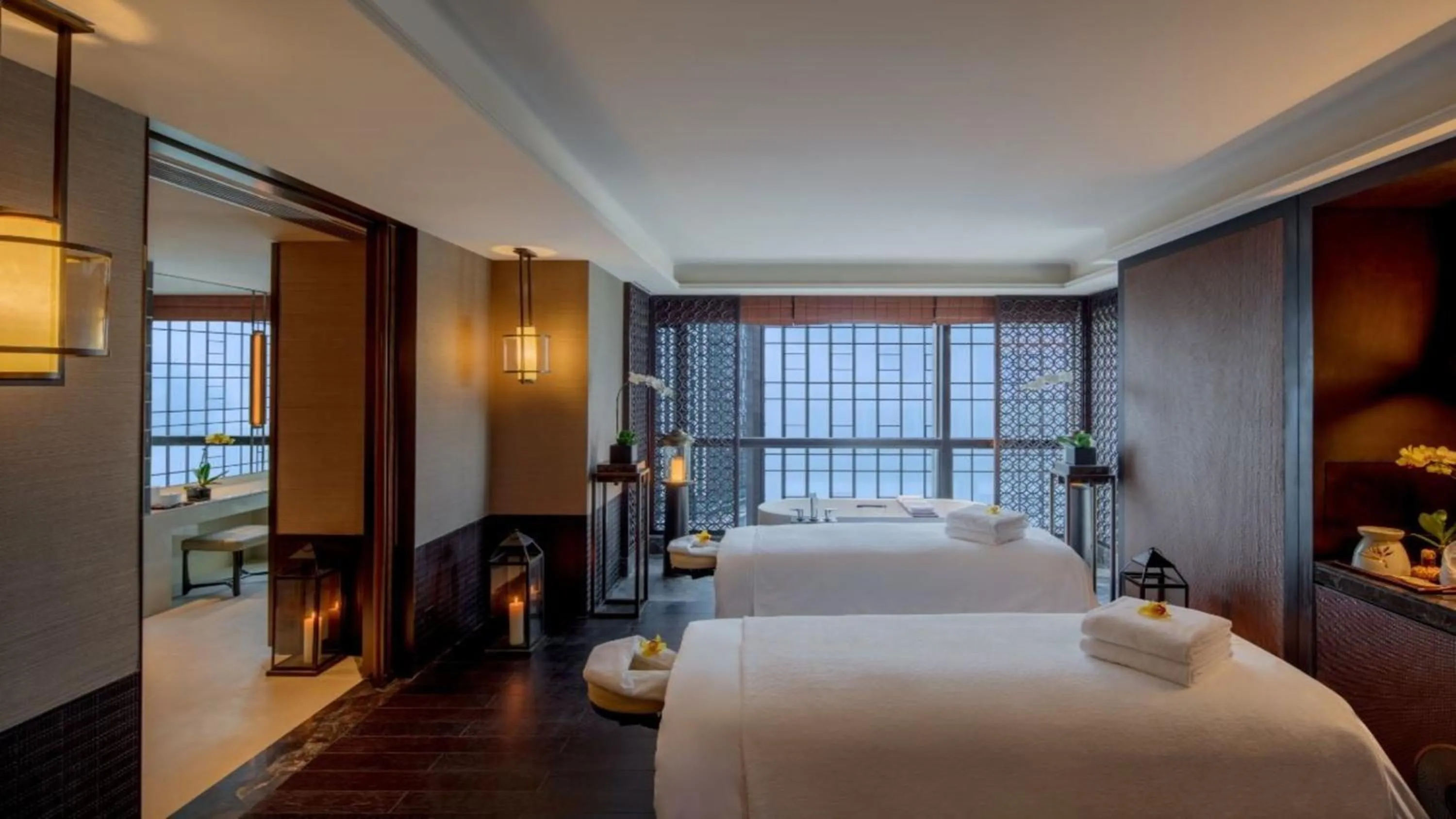 Spa and wellness centre/facilities, Bed in Regent Chongqing