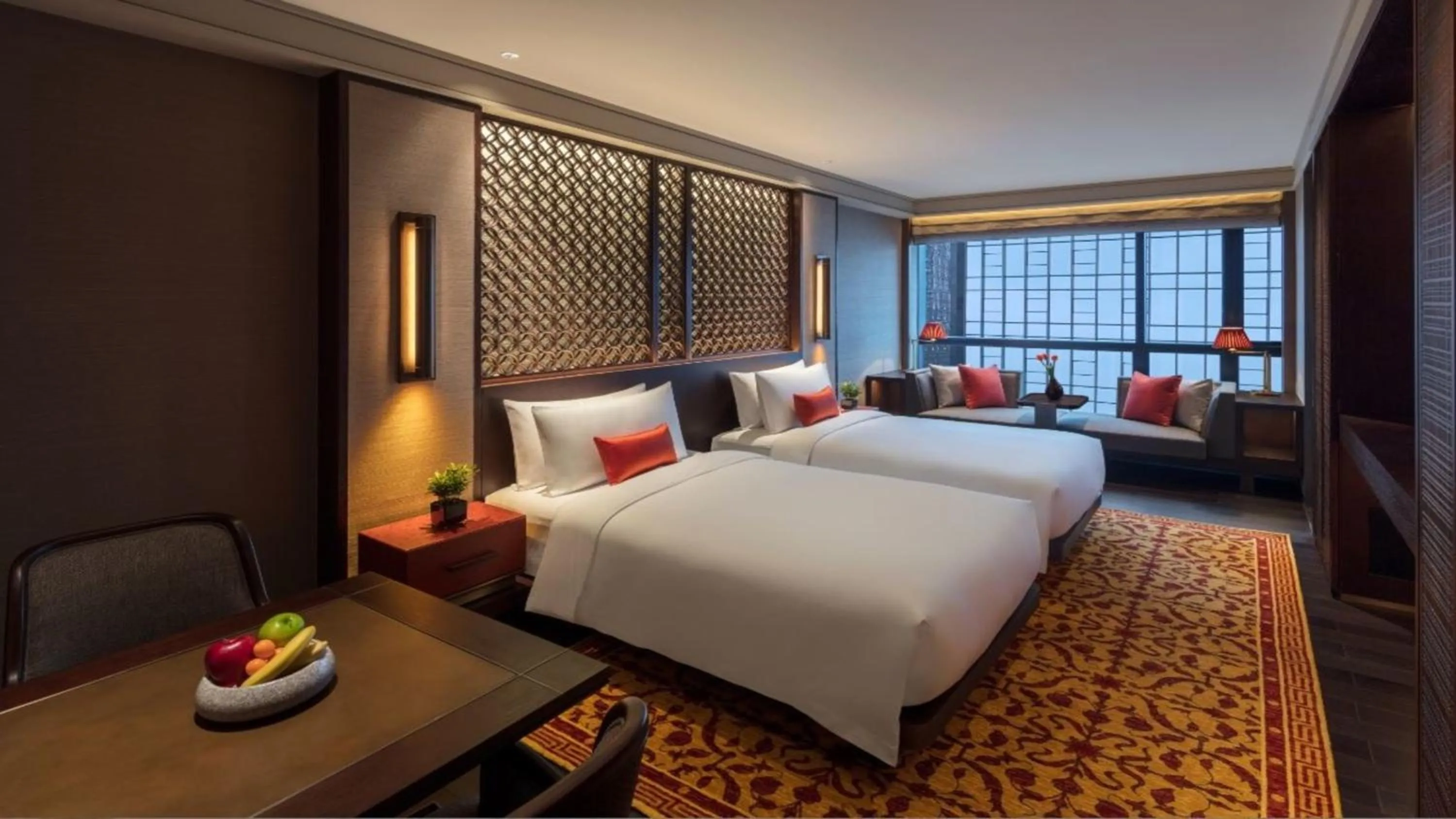 Photo of the whole room, Bed in Regent Chongqing