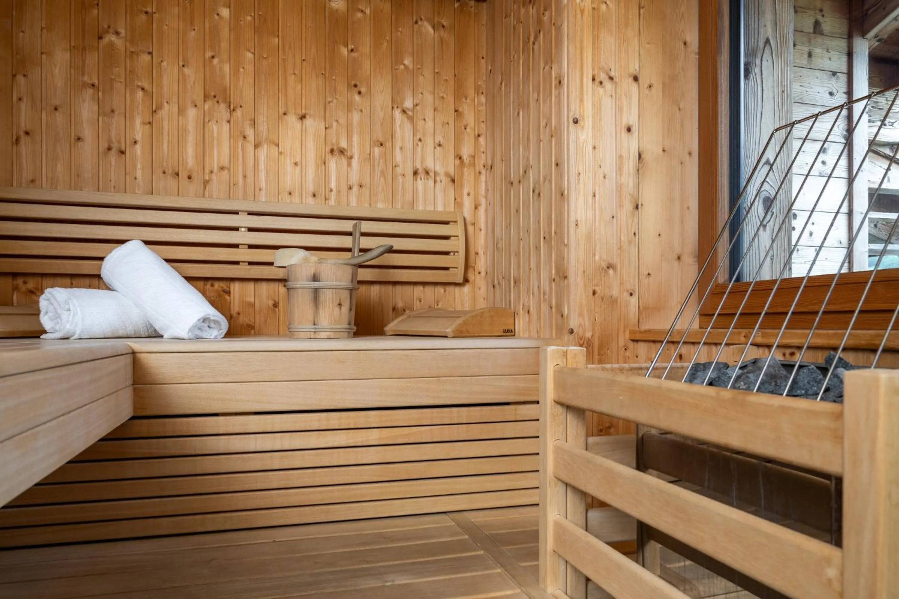 Sauna in AvenidA Panorama Suites