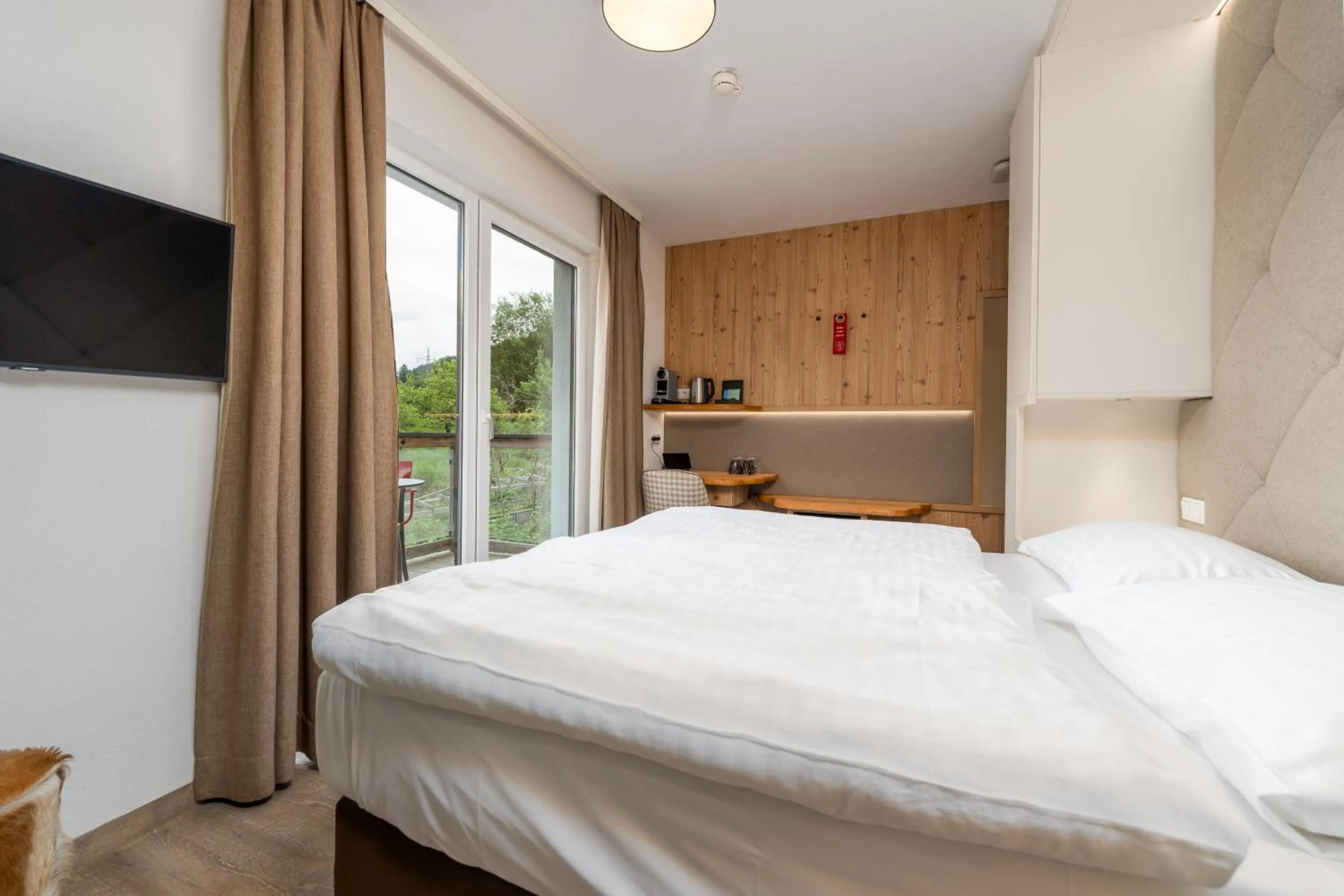 Bed in AvenidA Panorama Suites