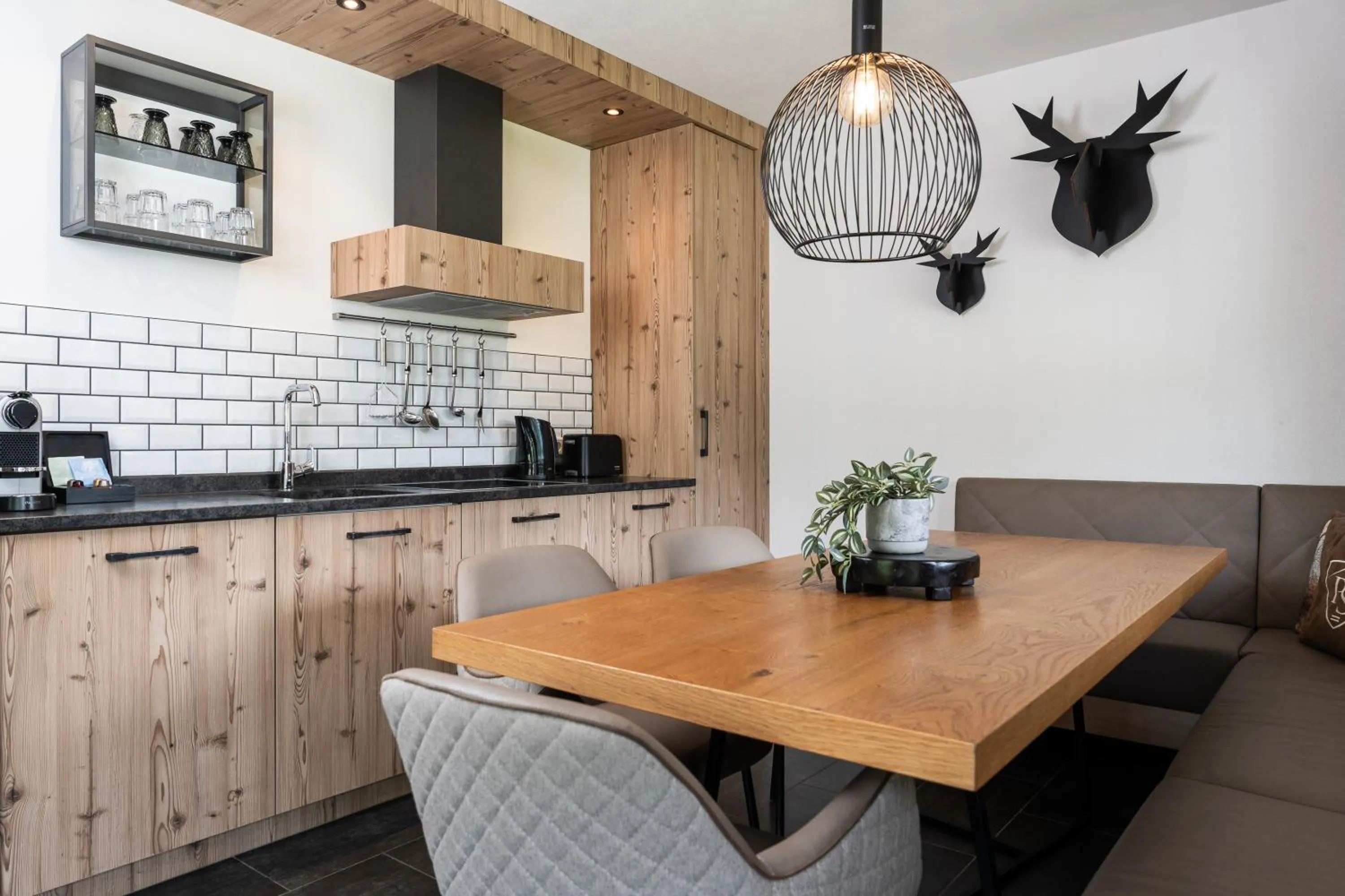 Kitchen or kitchenette in AvenidA Panorama Suites