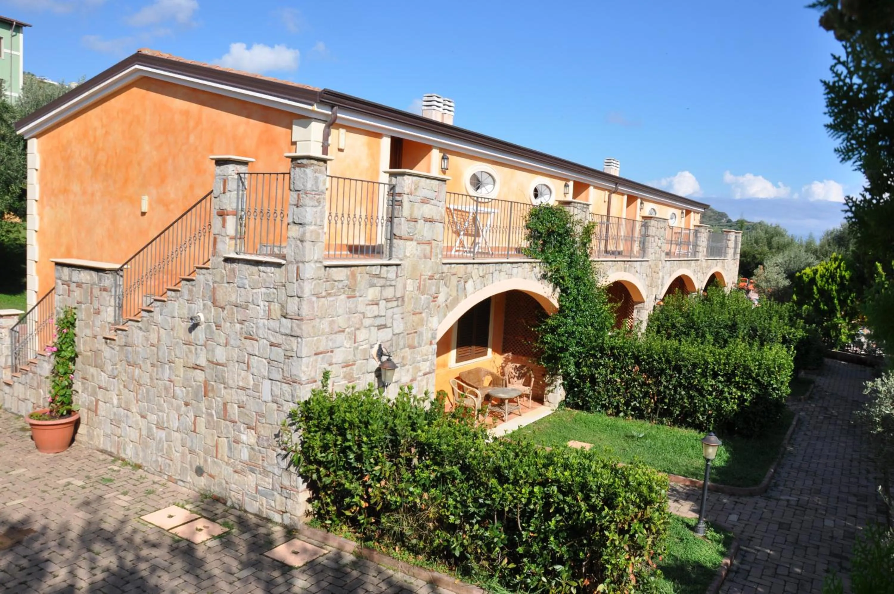 Facade/entrance in Residence Baia Infreschi