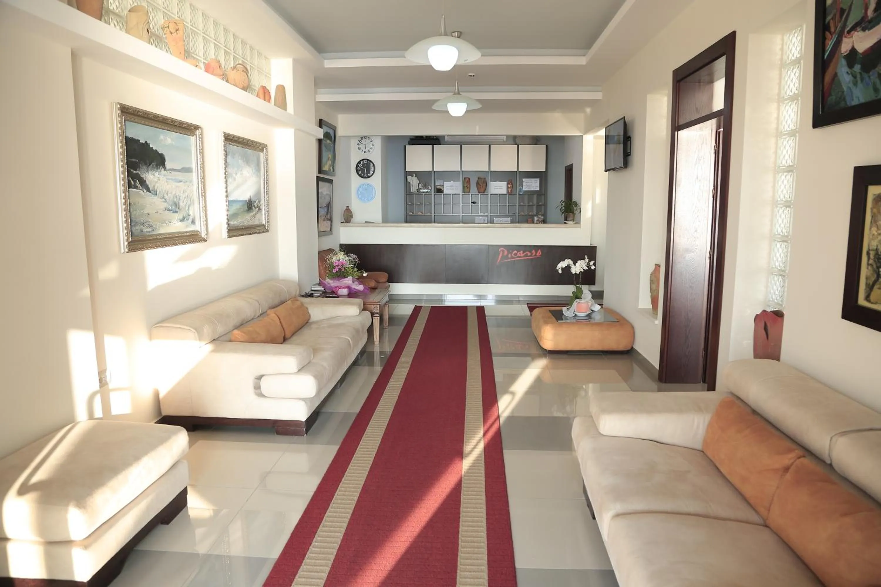 Lobby or reception in Hotel Picasso