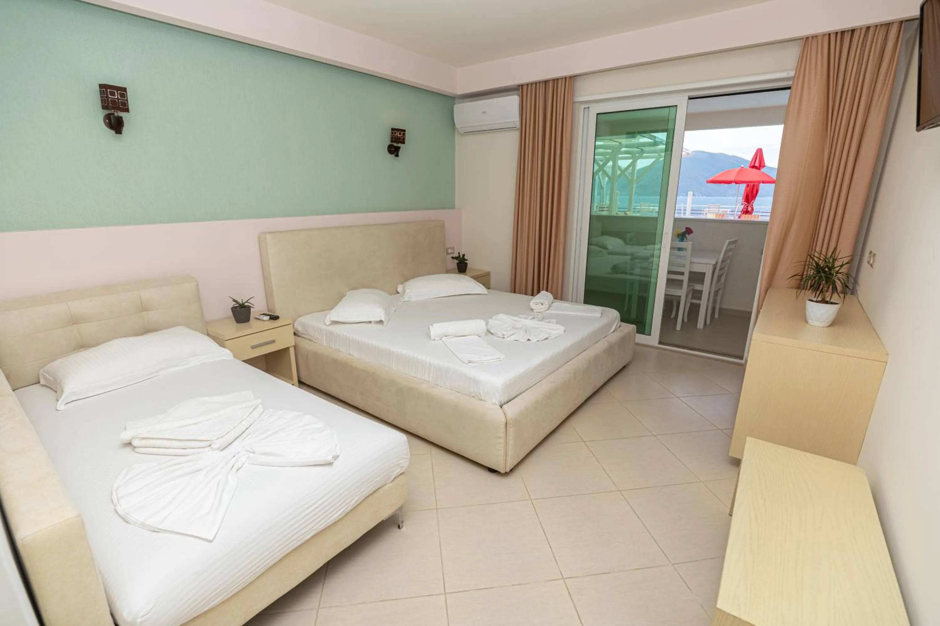 Bed in Hotel Picasso