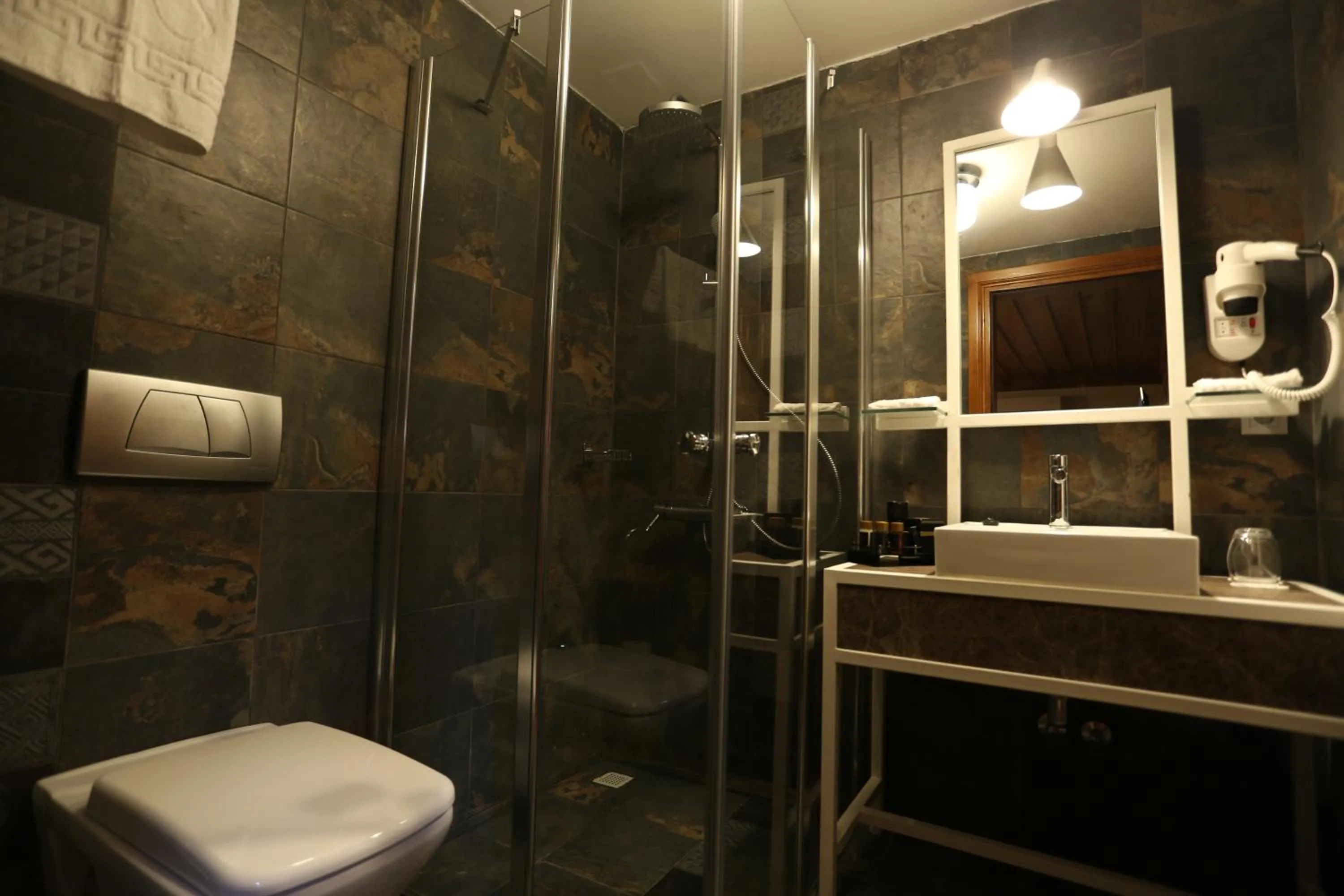 Bathroom in Char Me Hotel