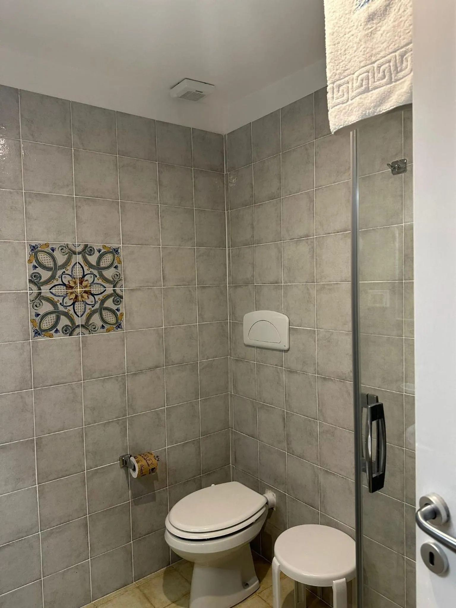 Bathroom in Hotel America