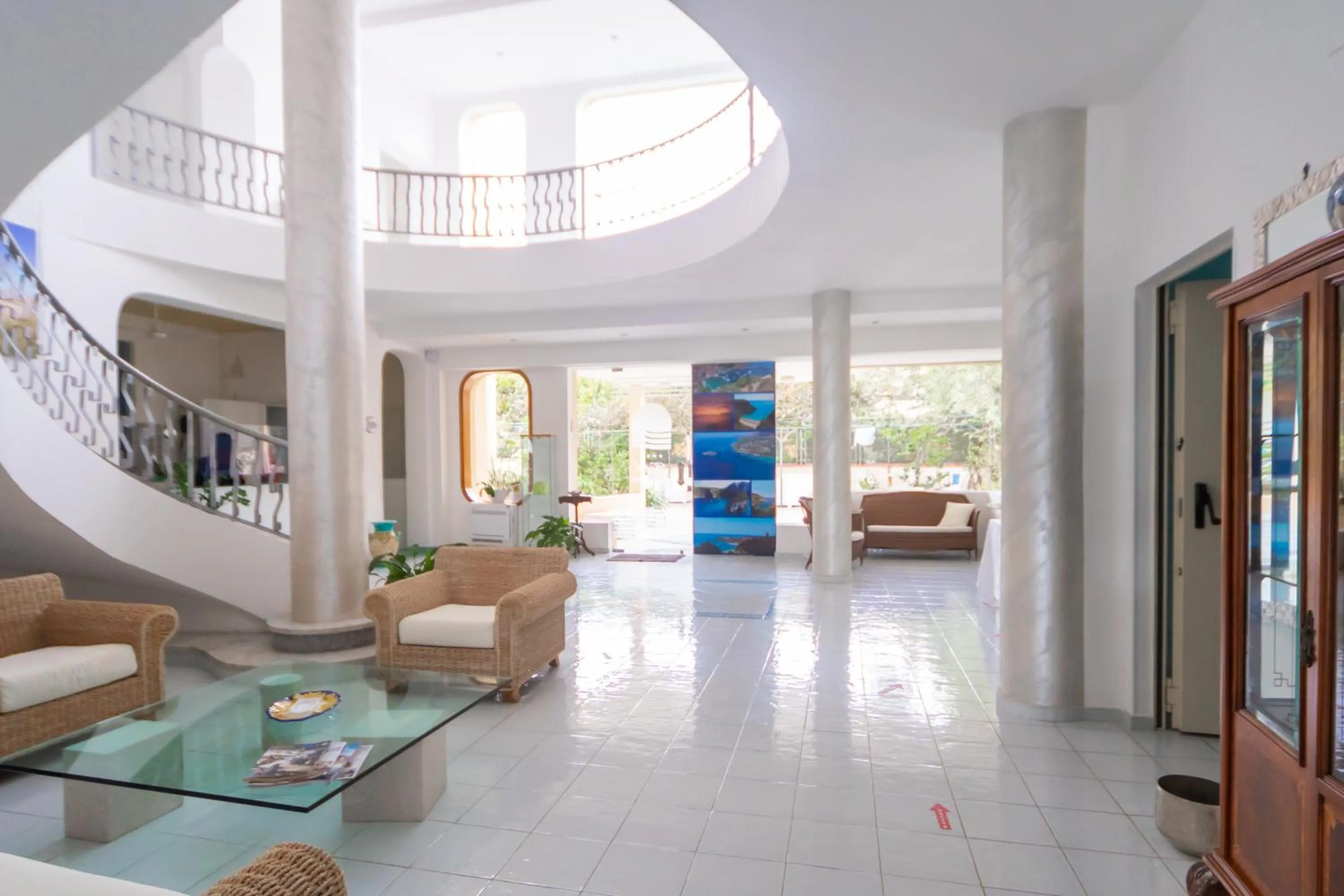 Lobby or reception in Hotel America