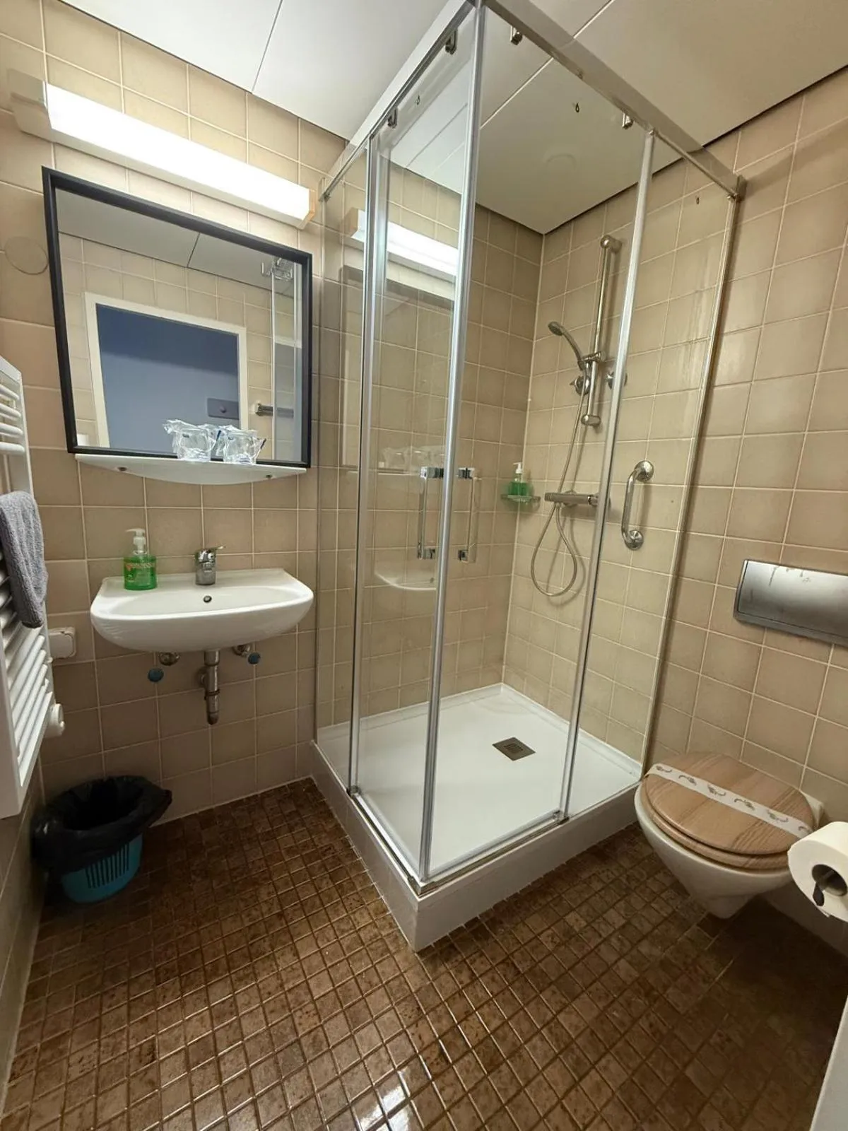 Shower in Balneario Casa Pallotti