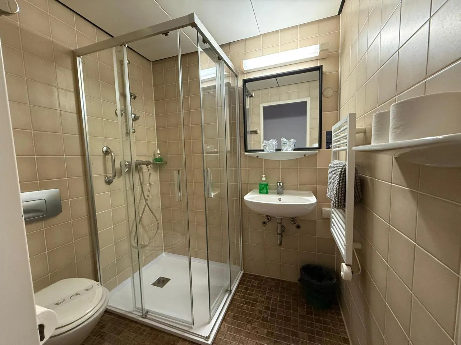 Shower in Balneario Casa Pallotti