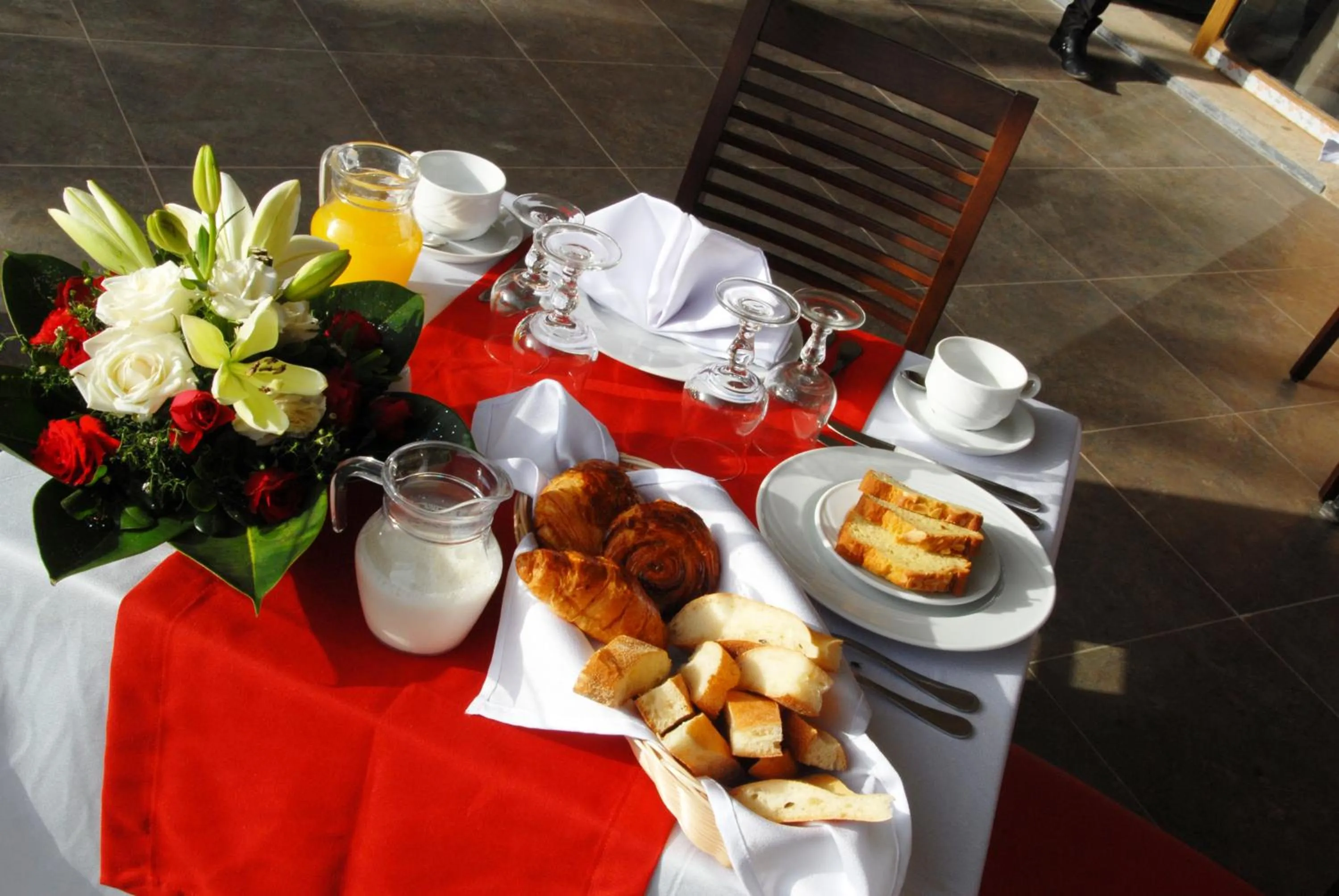 Breakfast in Oasis Palm Hotel