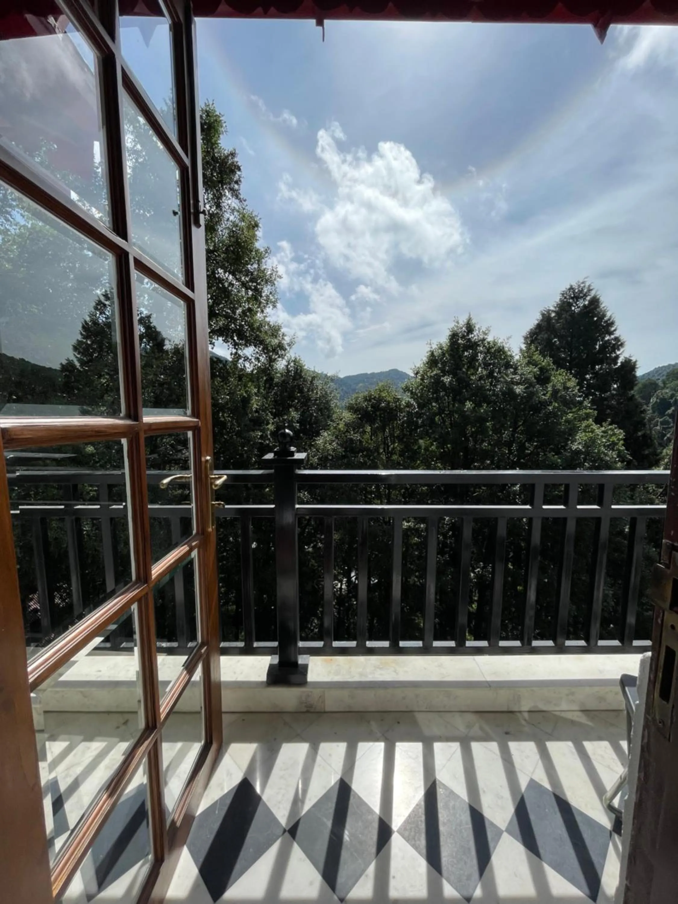 Mountain view in Abbotsford Prasada Bhawan