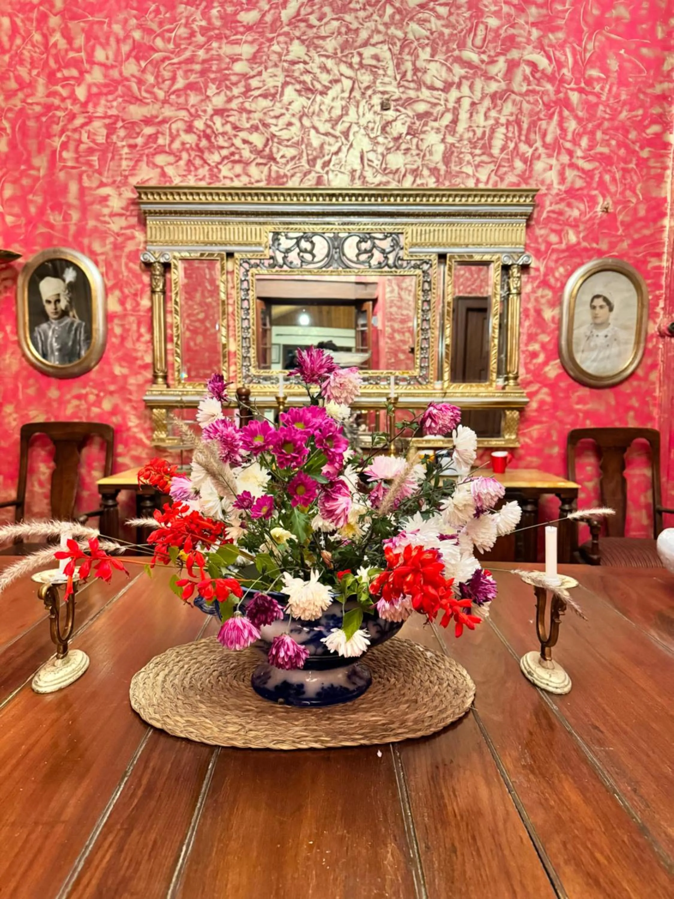 Dining area in Abbotsford Prasada Bhawan