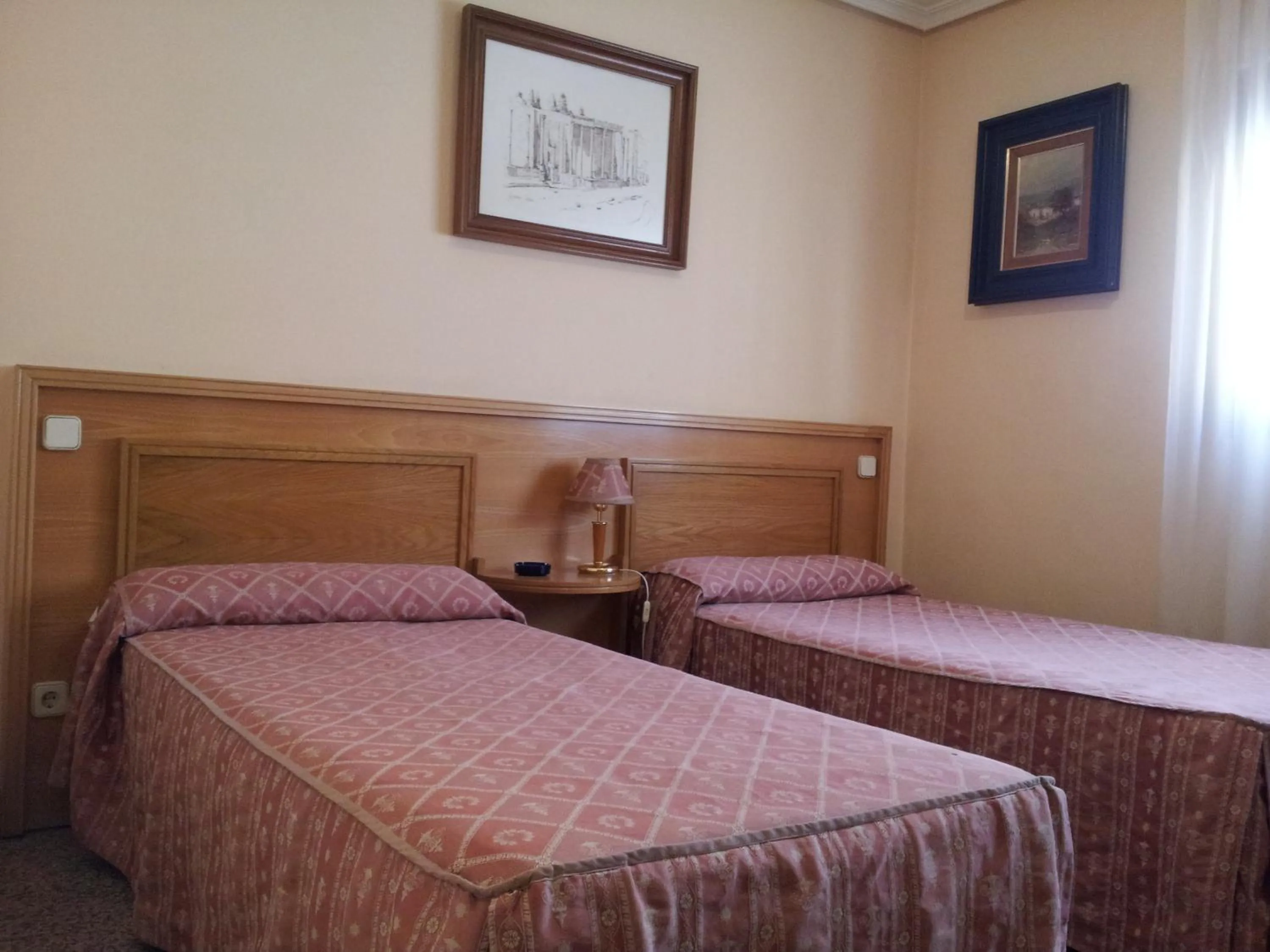 Bed in Hostal Juan XXIII