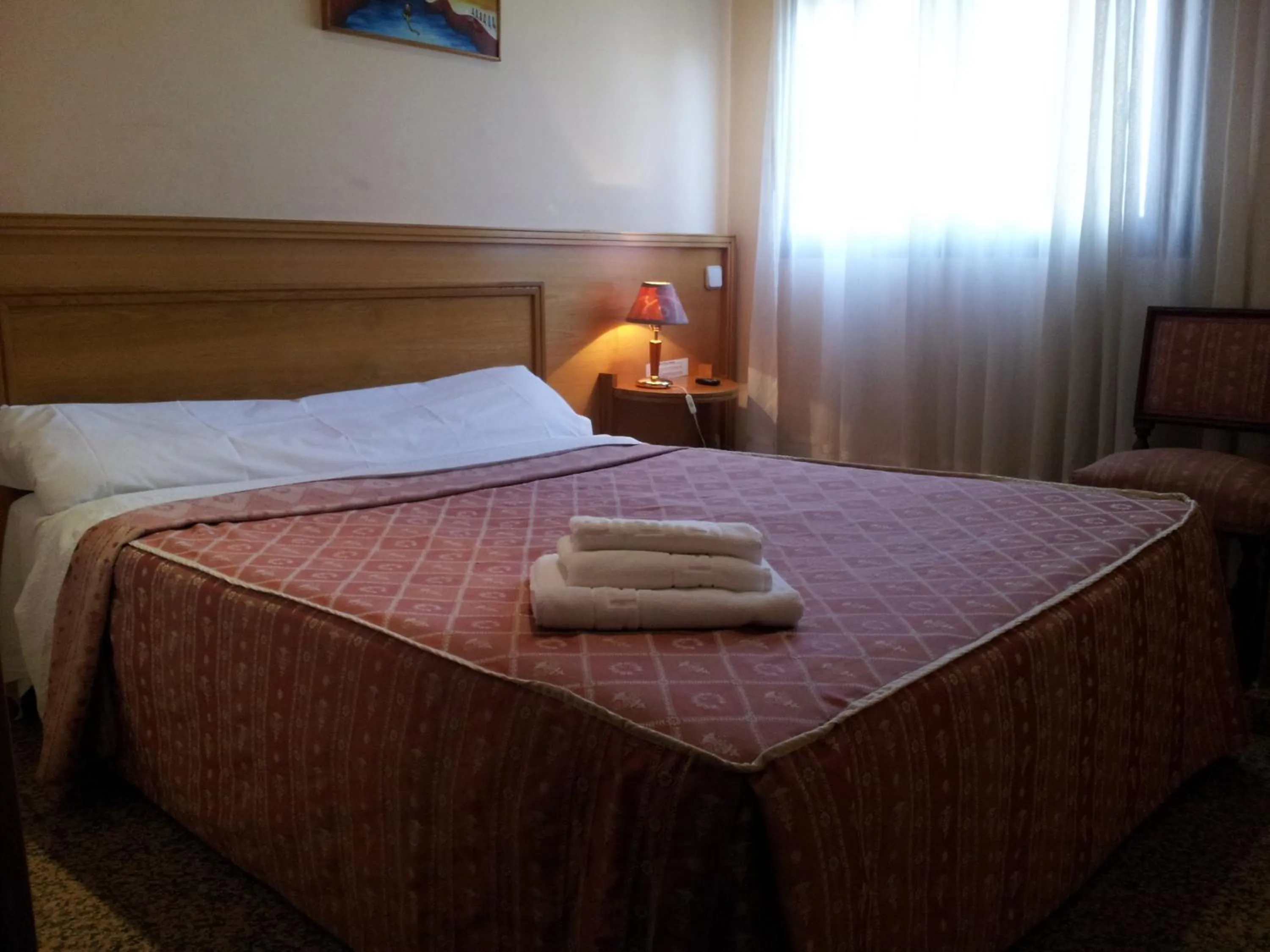 Bed in Hostal Juan XXIII