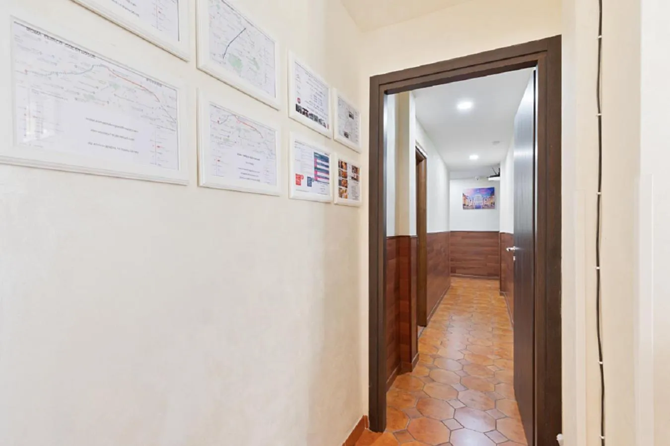 Decorative detail in Roma Enrico Guesthouse